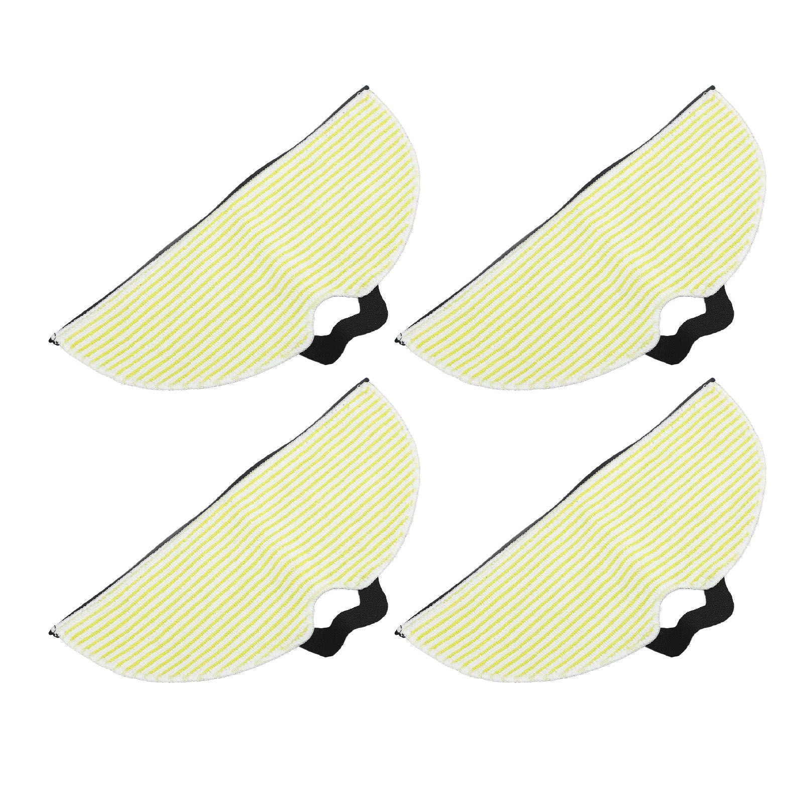 4 Pcs Vacuum Mop Replacement Pads Fiber Reusable Washable Super Absorbent Robot Vacuum Mop for Shark RV2001WD RV2002WD