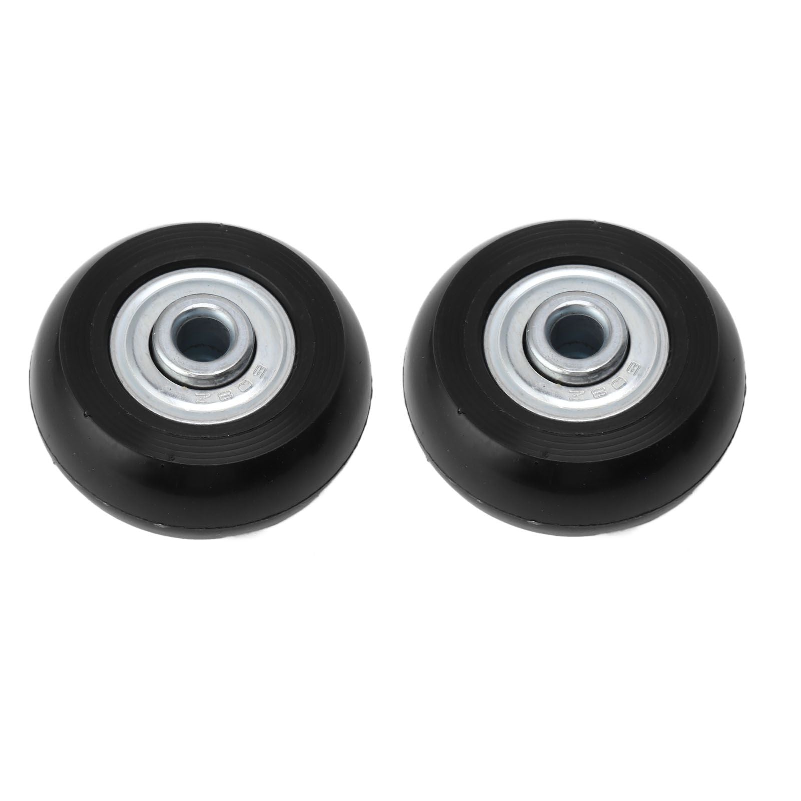 2pcs Suitcase Caster Wheels Replacement Mute Rubber Swivel Caster Wheels Bearings Repair Kits 40mm X 18mm