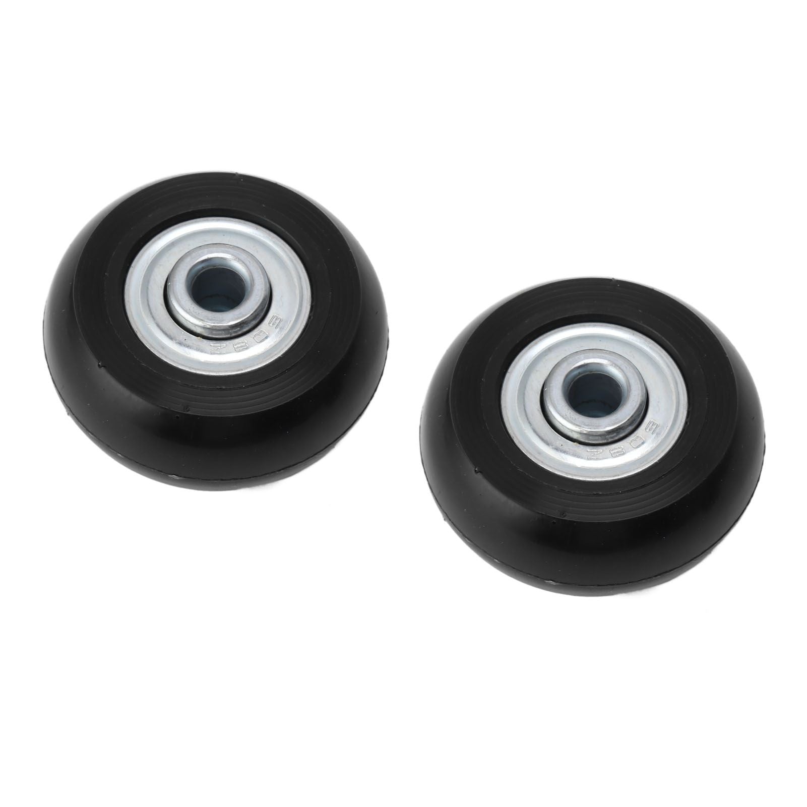2pcs Suitcase Caster Wheels Replacement Mute Rubber Swivel Caster Wheels Bearings Repair Kits 40mm X 18mm