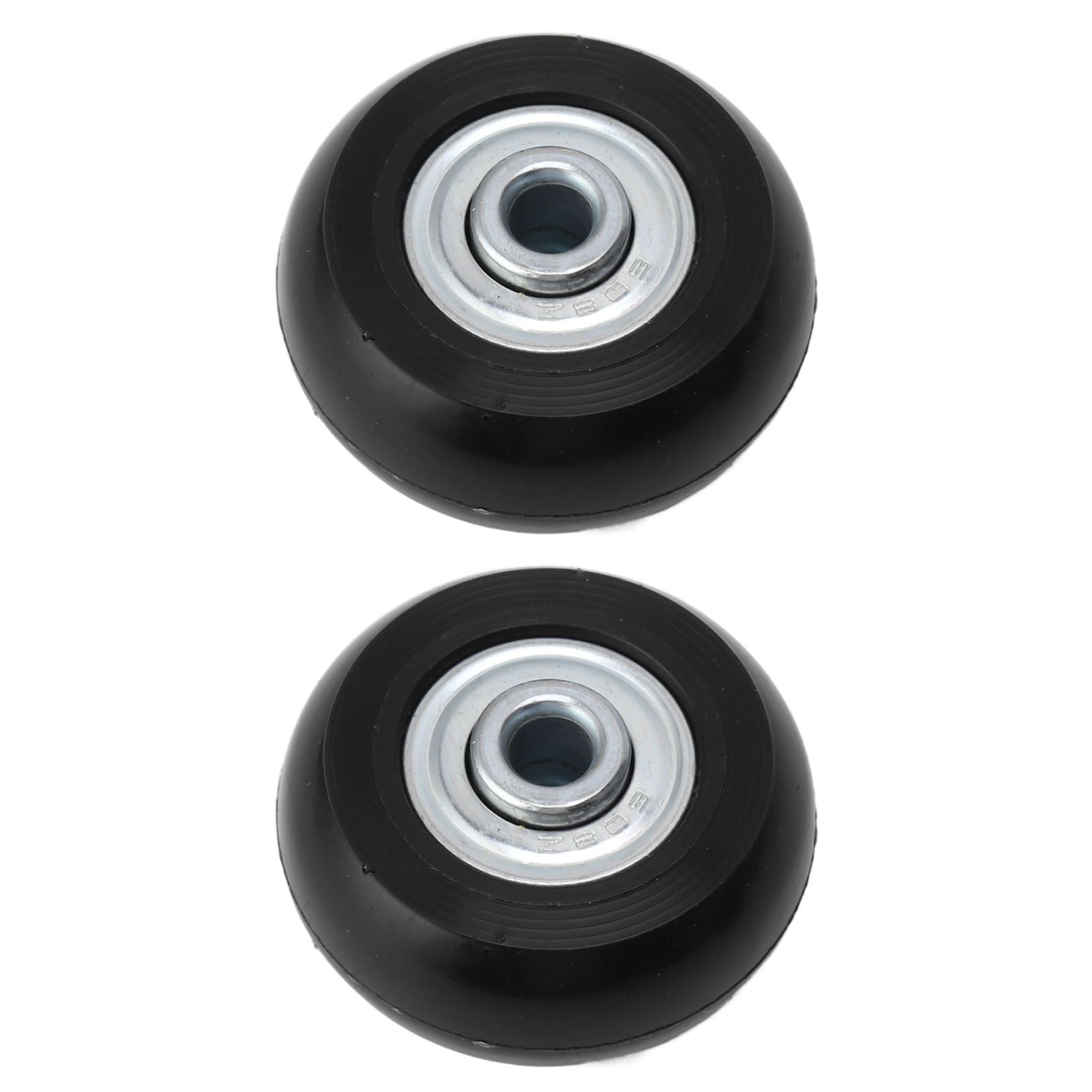 2pcs Suitcase Caster Wheels Replacement Mute Rubber Swivel Caster Wheels Bearings Repair Kits 40mm X 18mm