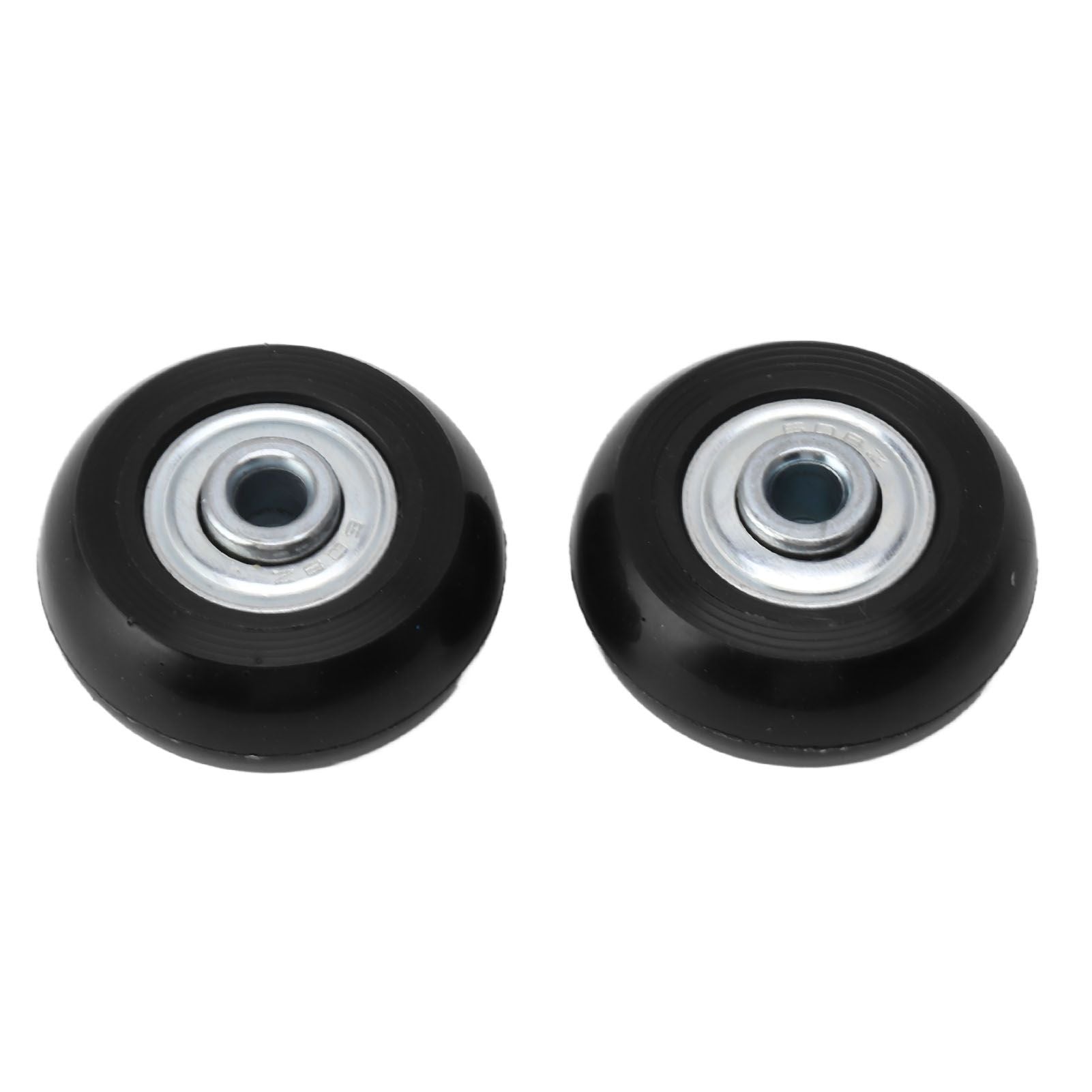 2pcs Suitcase Caster Wheels Replacement Mute Rubber Swivel Caster Wheels Bearings Repair Kits 40mm X 18mm
