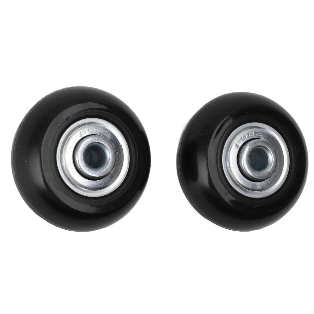 2pcs Suitcase Caster Wheels Replacement Mute Rubber Swivel Caster Wheels Bearings Repair Kits 40mm X 18mm