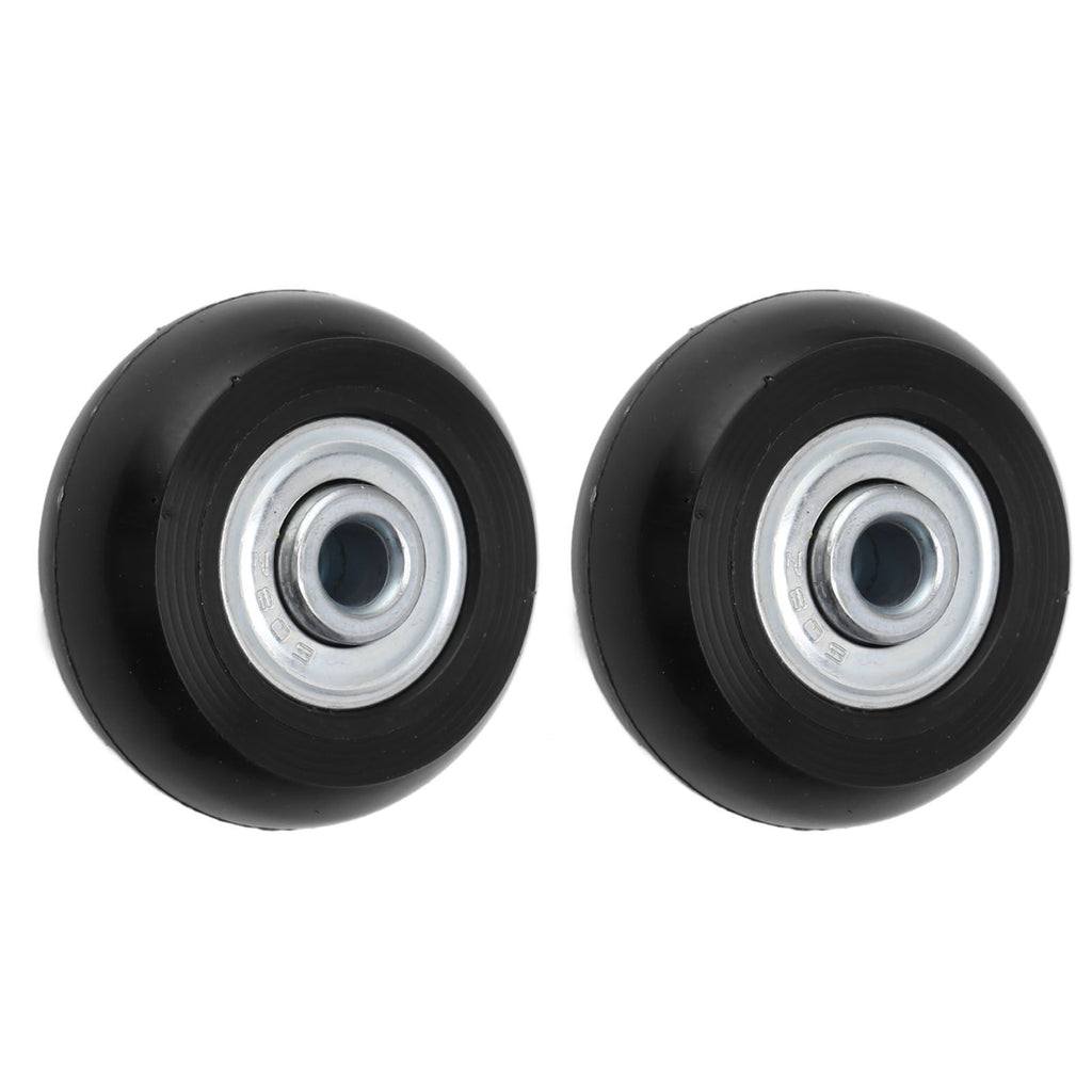 2pcs Suitcase Caster Wheels Replacement Mute Rubber Swivel Caster Wheels Bearings Repair Kits 50mm X 18mm