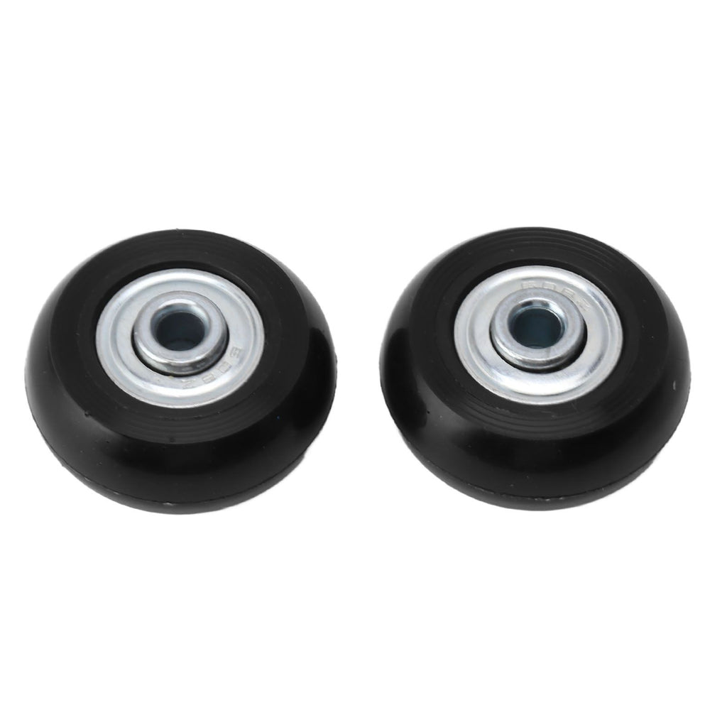 2pcs Suitcase Caster Wheels Replacement Mute Rubber Swivel Caster Wheels Bearings Repair Kits 50mm X 18mm