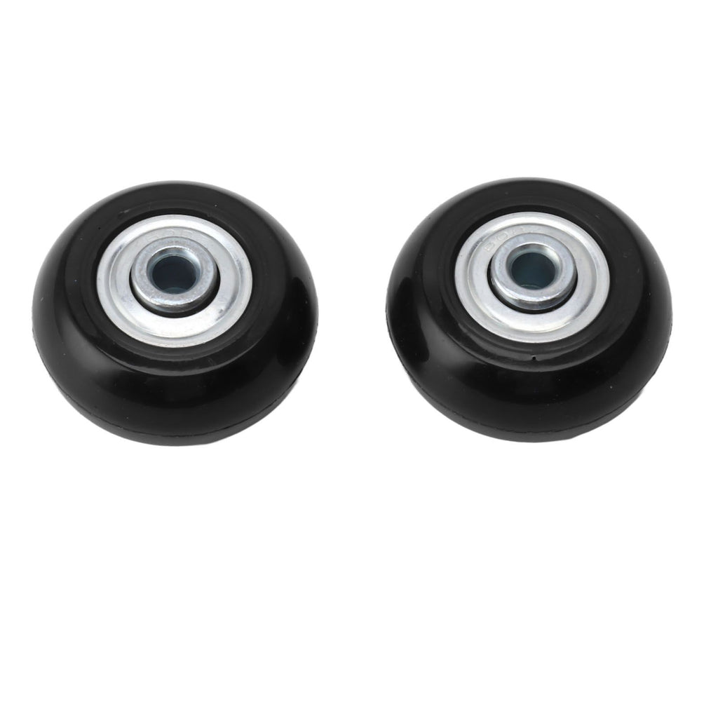 2pcs Suitcase Caster Wheels Replacement Mute Rubber Swivel Caster Wheels Bearings Repair Kits 50mm X 18mm