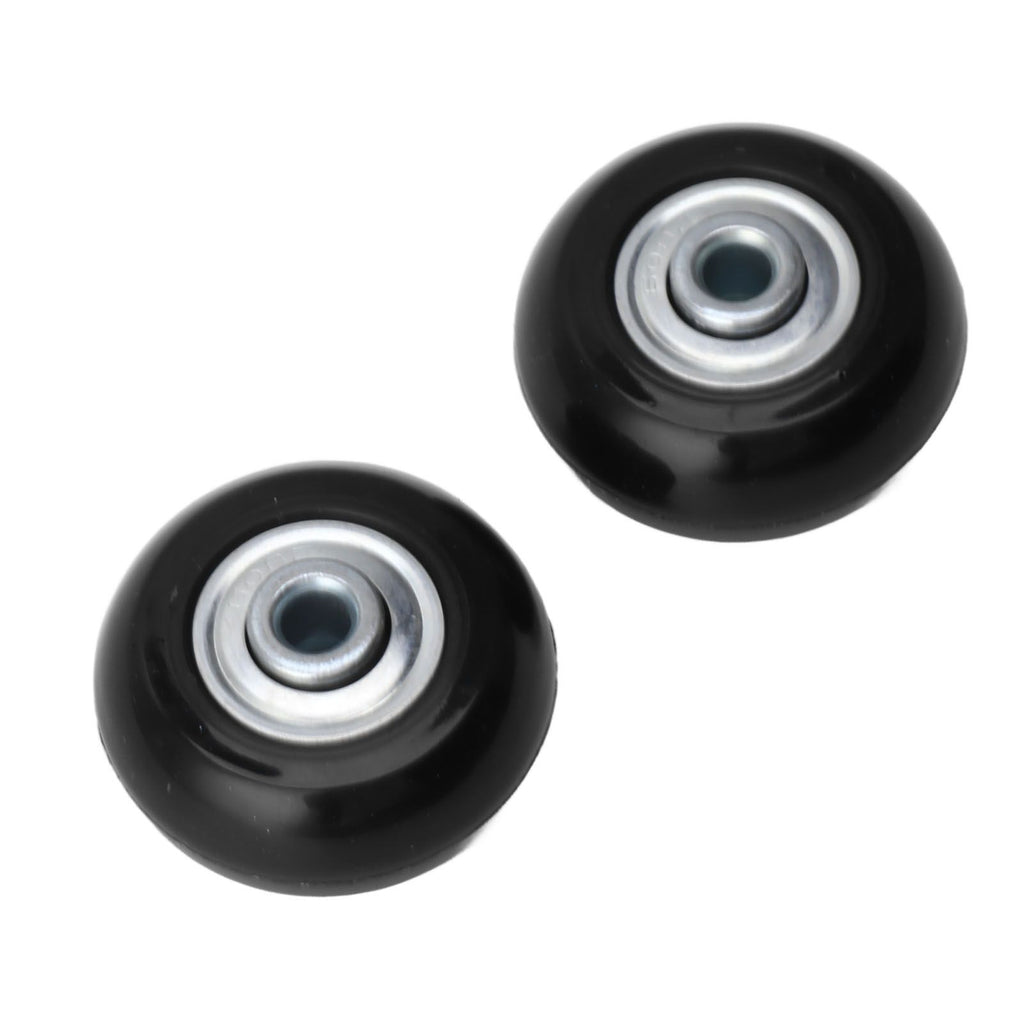Luggage Wheel Replacement Kit Silent Operation Dual Bearing Swivel Caster Wheels Bearings Repair for Trolley Case Suitcase 54x18mm/2.1x0.7in