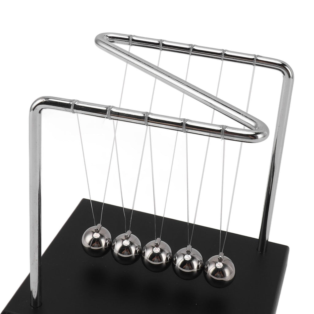 Balance Steel Swing Balls Z Shape N Shape Wooden Base Pendulum Ball for Home Decoration Fun Science Accessories