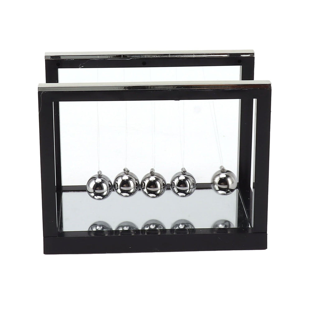 Newton Cradle Balance Balls Stainless Steel Balance Balls Bottom Mirror Stress Reliefswing Balls Desktop Decoration Toy