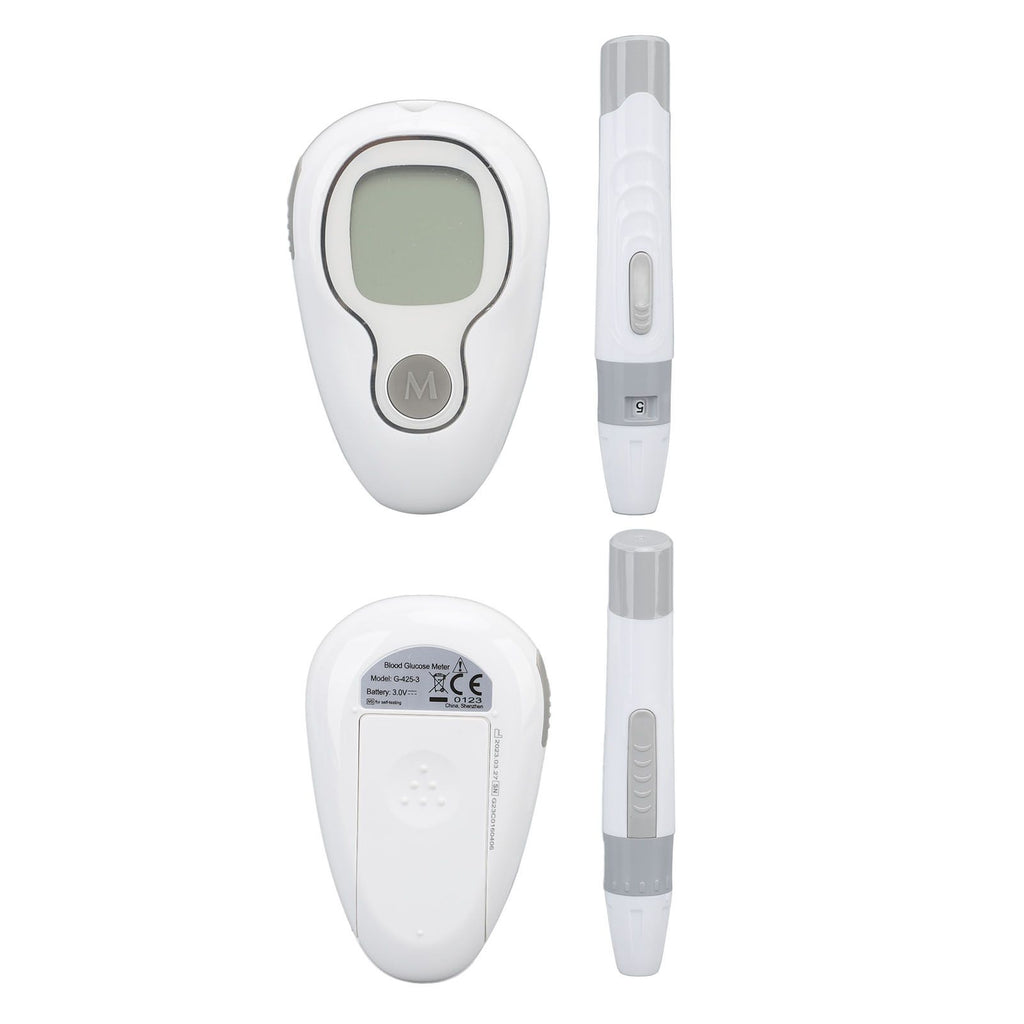 Blood Glucose Monitor with 50 Test Strips Accurate Sensitive High Stability Blood Sugar Test Kit for Men Women Set 1