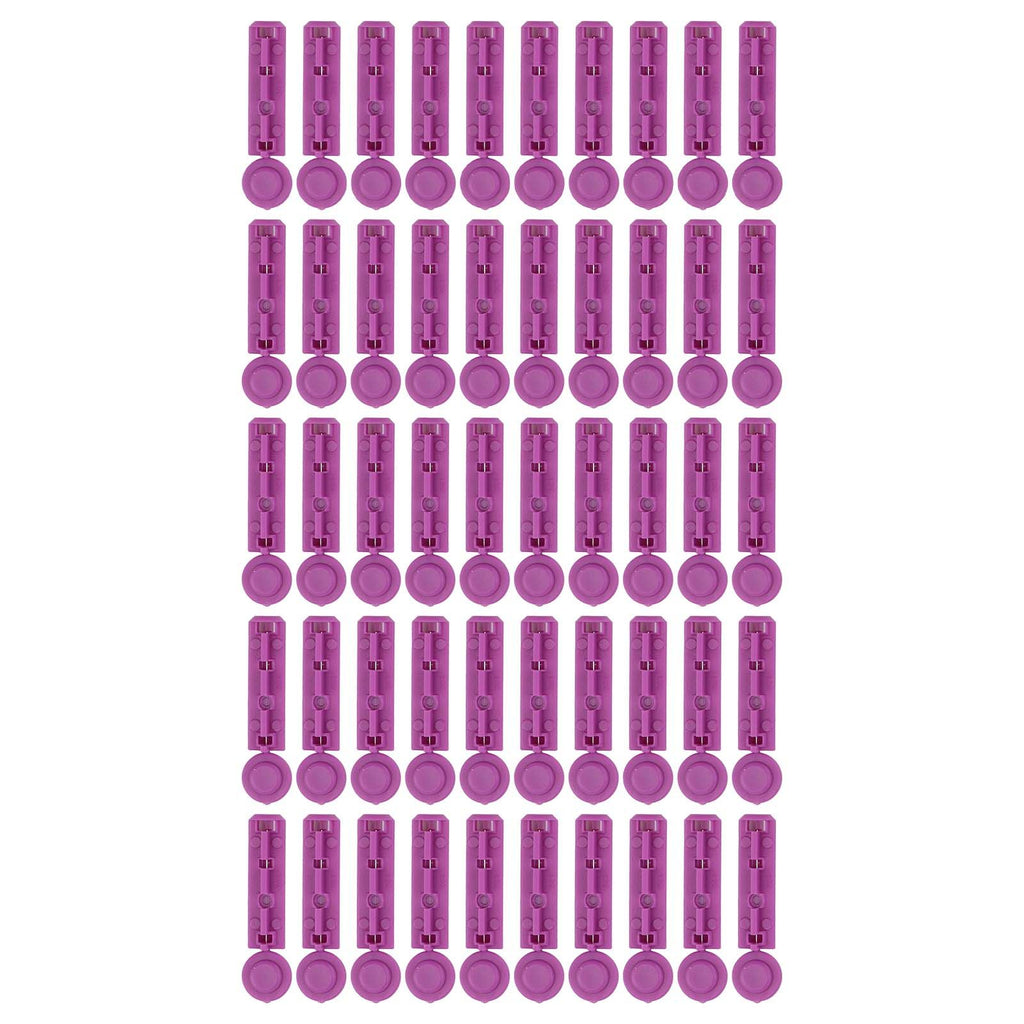 50PCS Diabetic Lancets for Blood Testing Glucose Testing Fits Most Lancing Devices Safe Single Use Blood Sugar Lancets