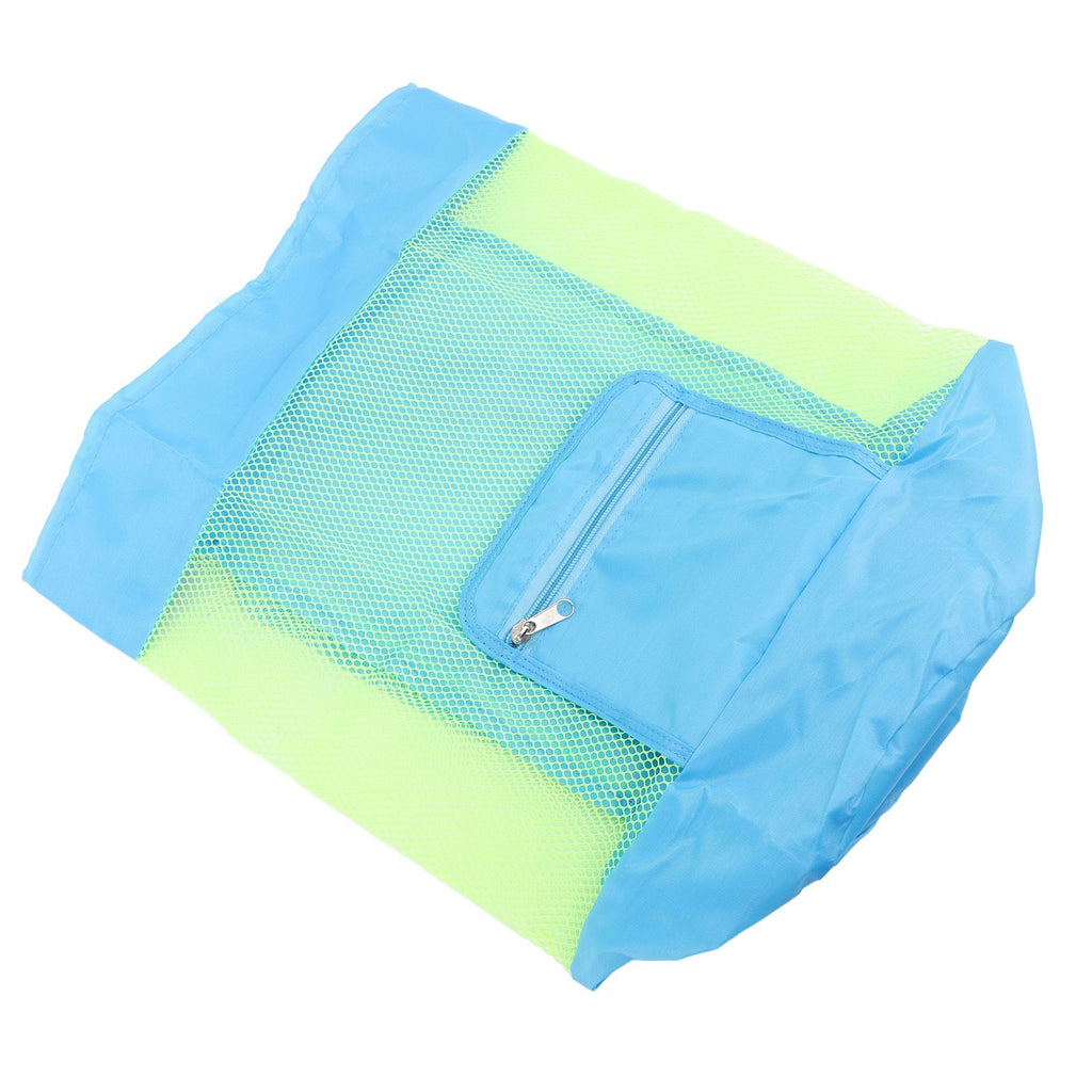 Large Mesh Beach Toy Bag Large Mesh Beach Bag for Holding Children Toys Clothes Towels Sundries 48x24cm