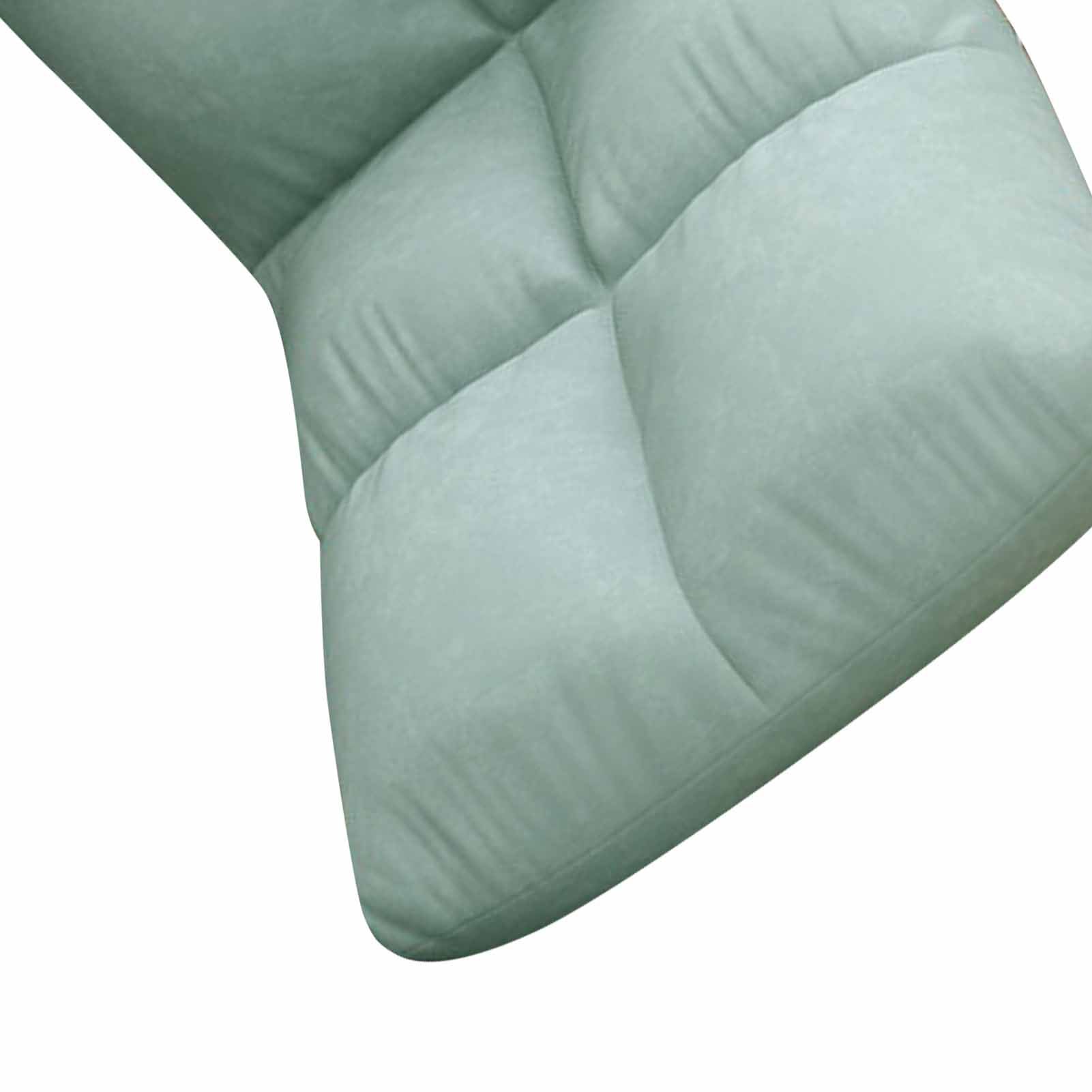 Floor Chair with Back Support Folding Sofa Chair Sleeper Bed Couch Recliner Floor Gaming Chair Meditation Chair for Adults Peacock Blue
