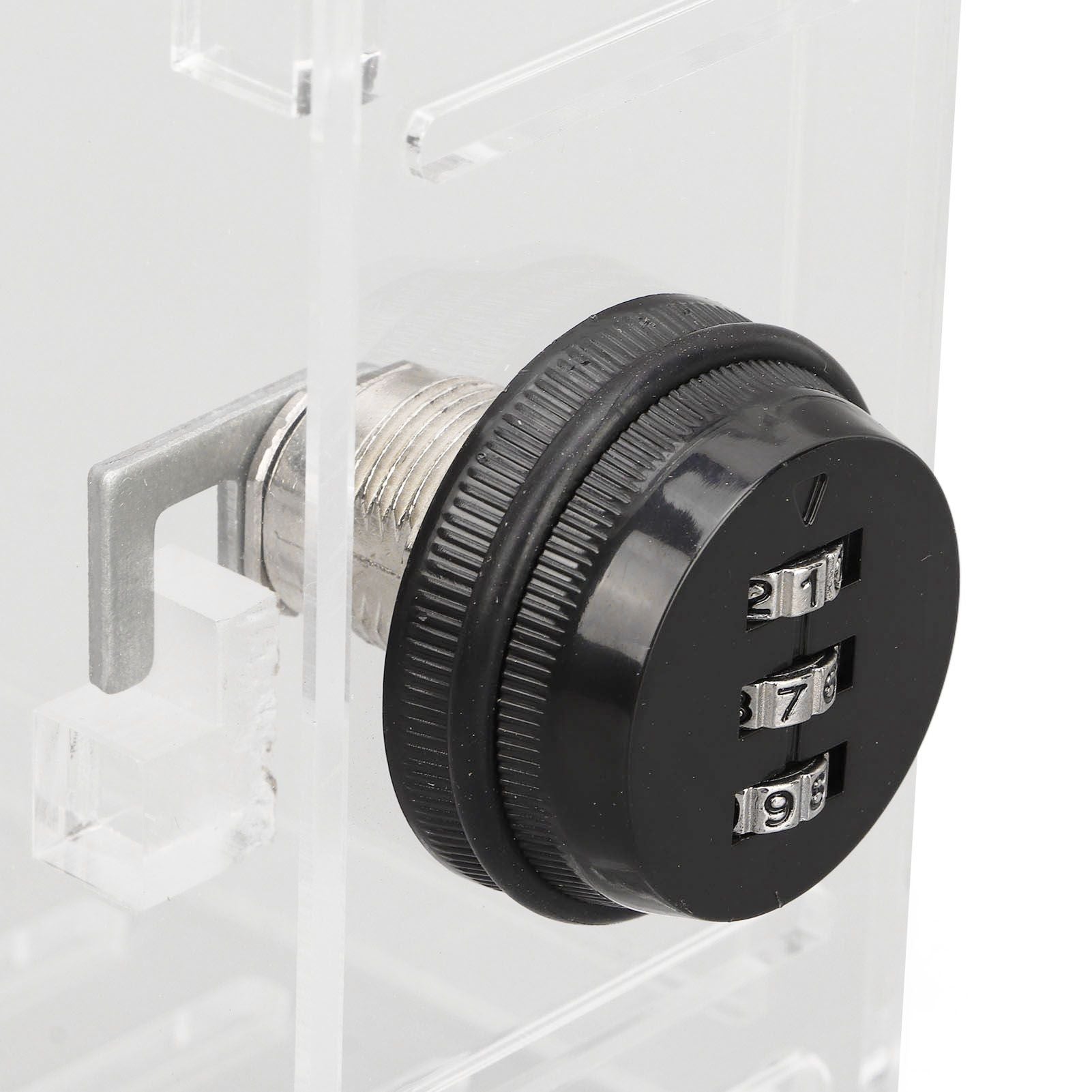 Thermostat Lock Box Universal Large Transparent Thermostat Protective Guard for Thermostat On Wall Coded Lock