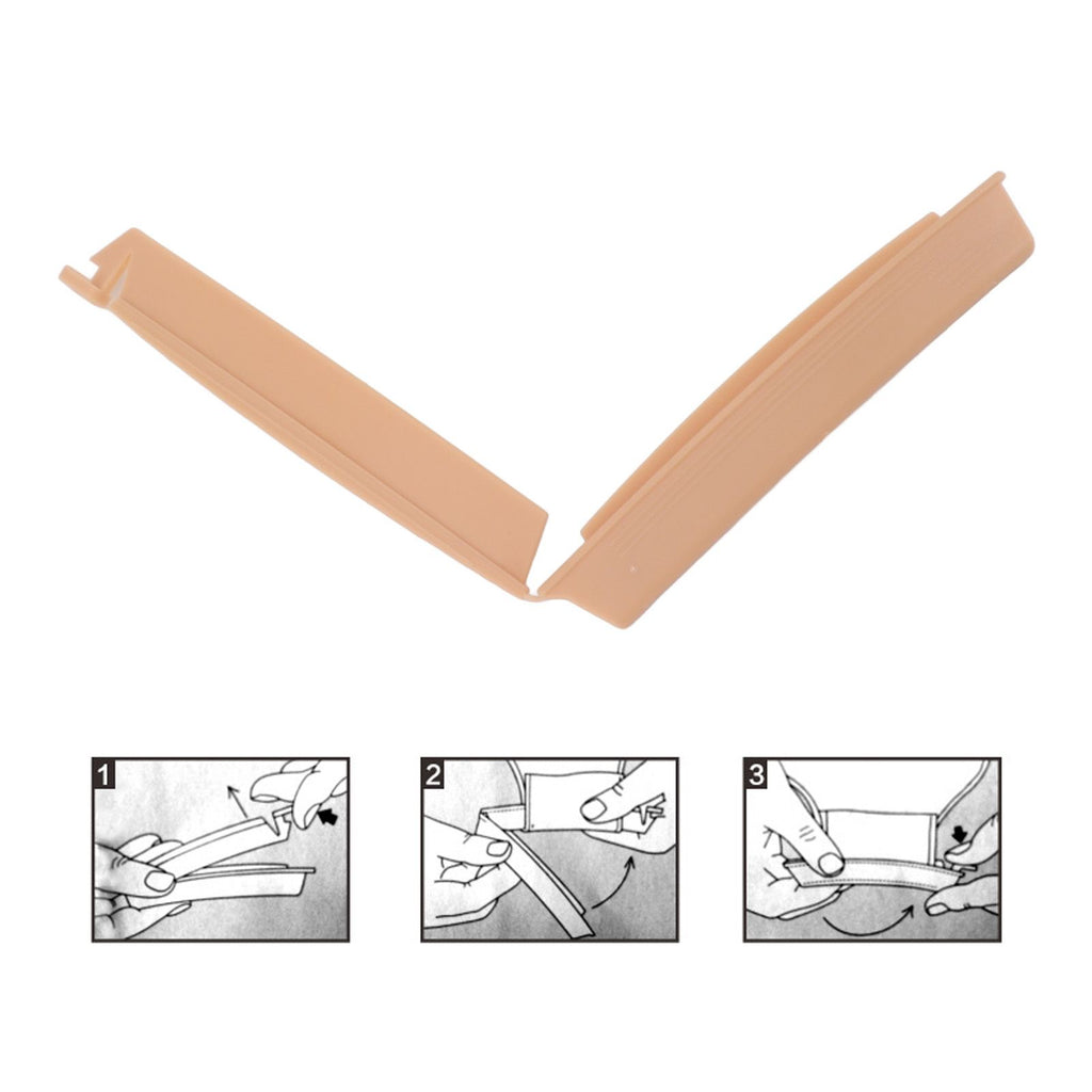 5Pcs Drainable Pouch Clamp Reusable Colostomy Bags Clip Easy Open Ostomy Bag Curved Clamp