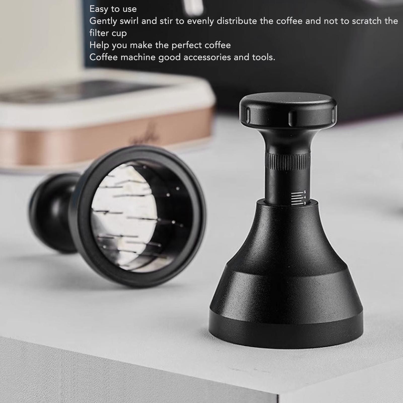 Coffee Needle Tamper Coffee Powder Stirring Distributor Tool for Home Coffee Shop 51MM Needle