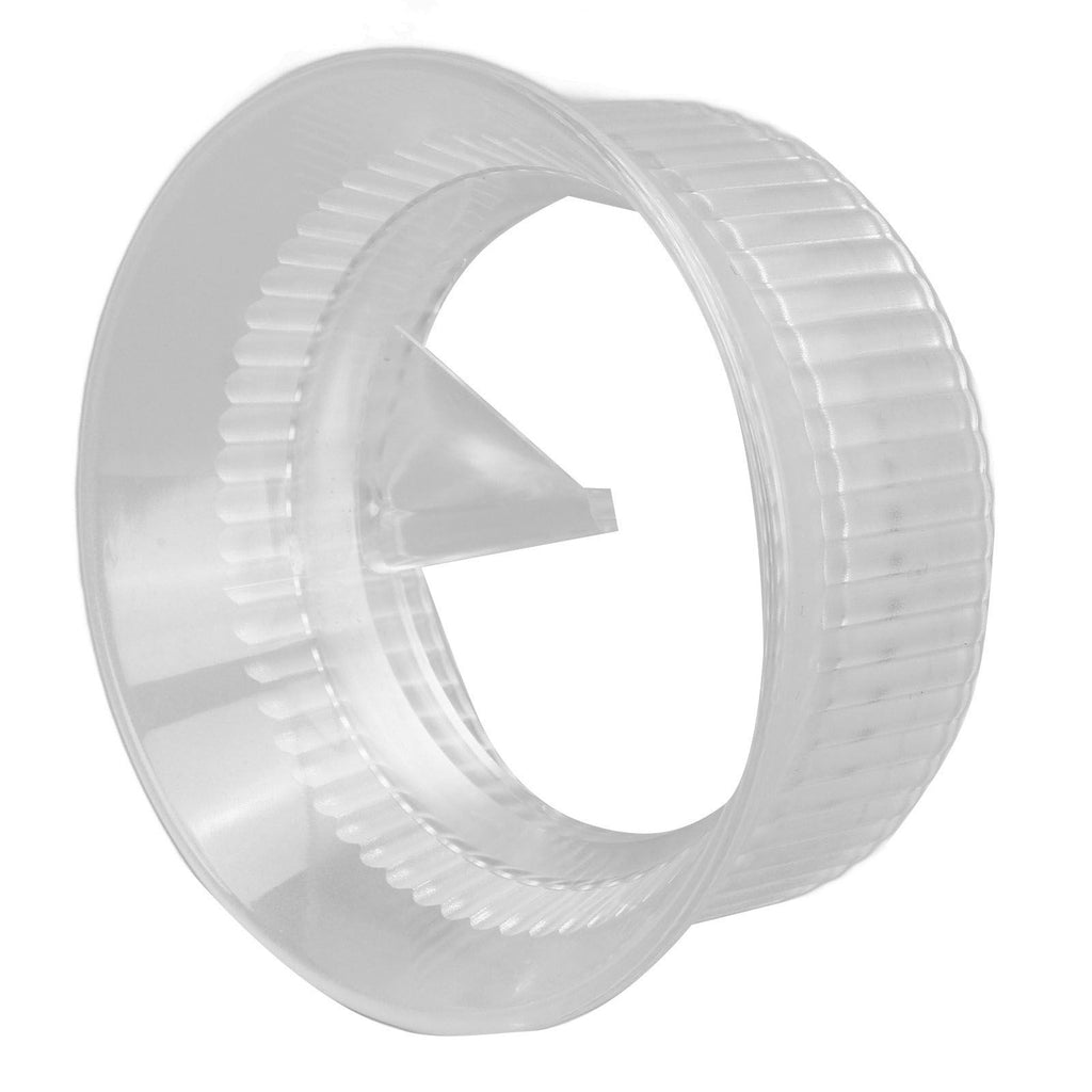 Moka Coffee Distributor Splash Proof Dosing Funnel Coffee Dosing Ring for Single And Dual Valve Moka Pot Transparent For Three 150ml