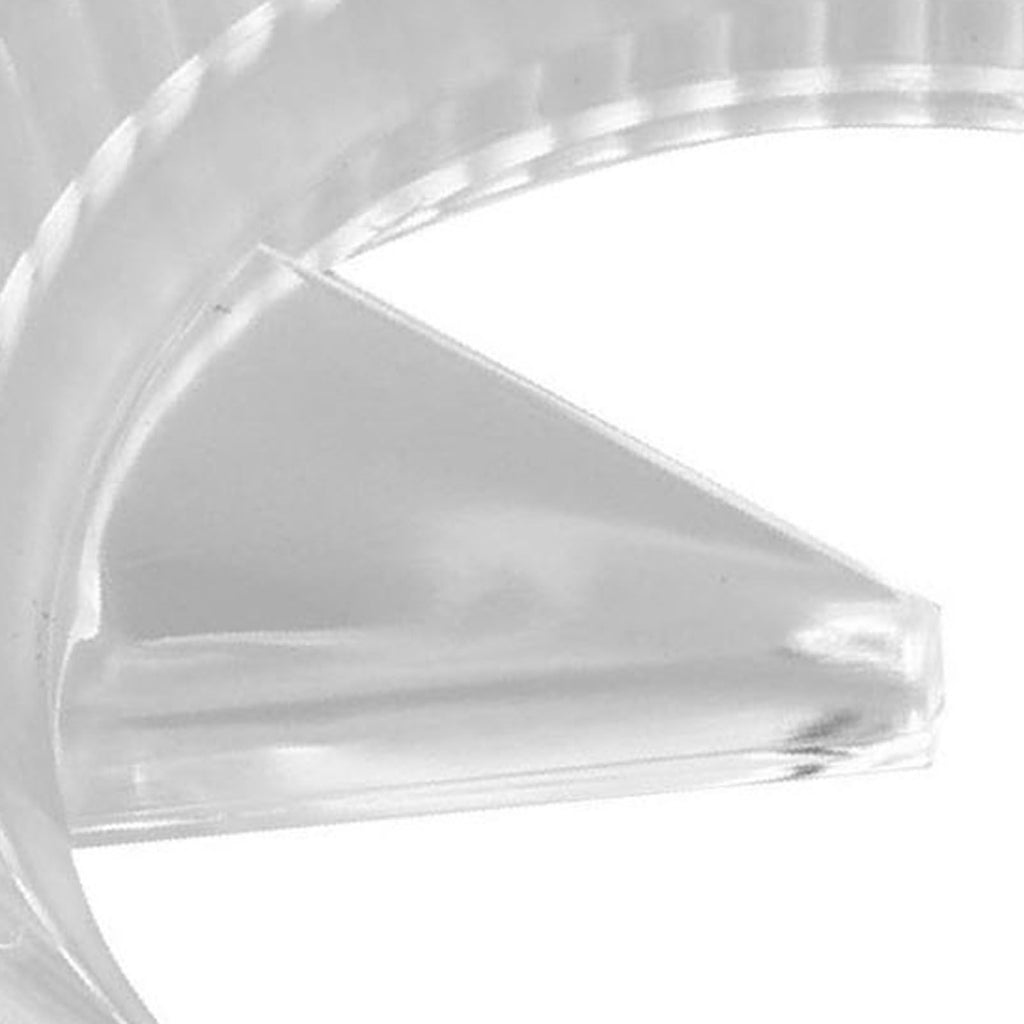 Moka Coffee Distributor Splash Proof Dosing Funnel Coffee Dosing Ring for Single And Dual Valve Moka Pot Transparent For Three 150ml