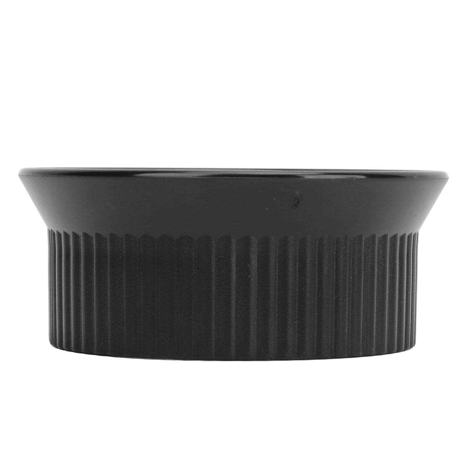 Moka Coffee Distributor Splash Proof Dosing Funnel Coffee Dosing Ring for Single And Dual Valve Moka Pot Black For Three 150ml