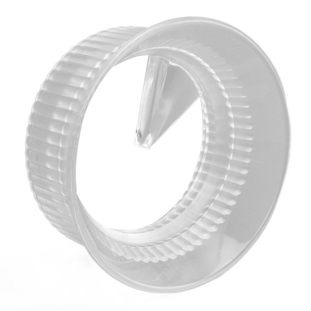 Moka Coffee Distributor Splash Proof Dosing Funnel Coffee Dosing Ring for Single And Dual Valve Moka Pot Transparent For Six 300ml