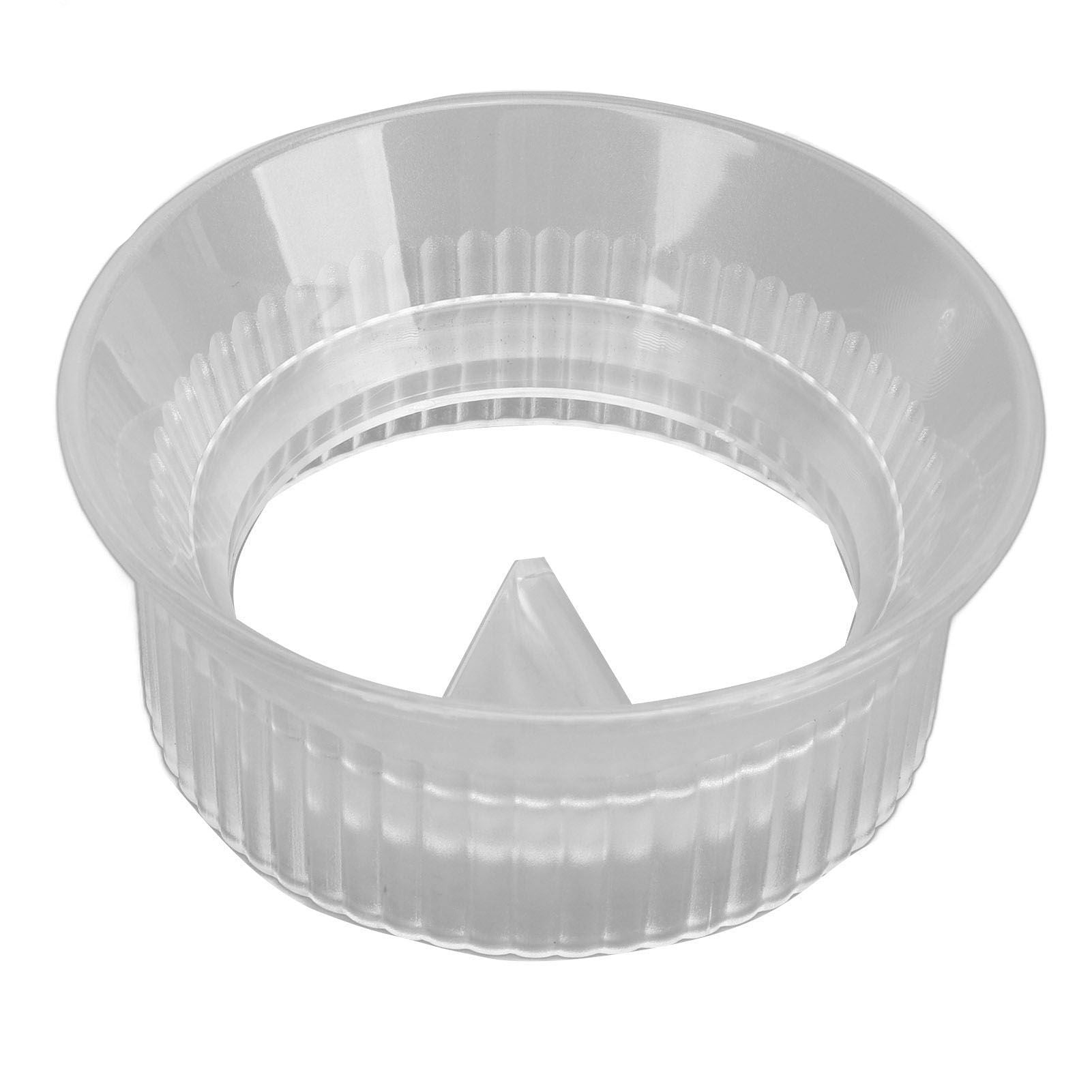 Moka Coffee Distributor Splash Proof Dosing Funnel Coffee Dosing Ring for Single And Dual Valve Moka Pot Transparent For Six 300ml