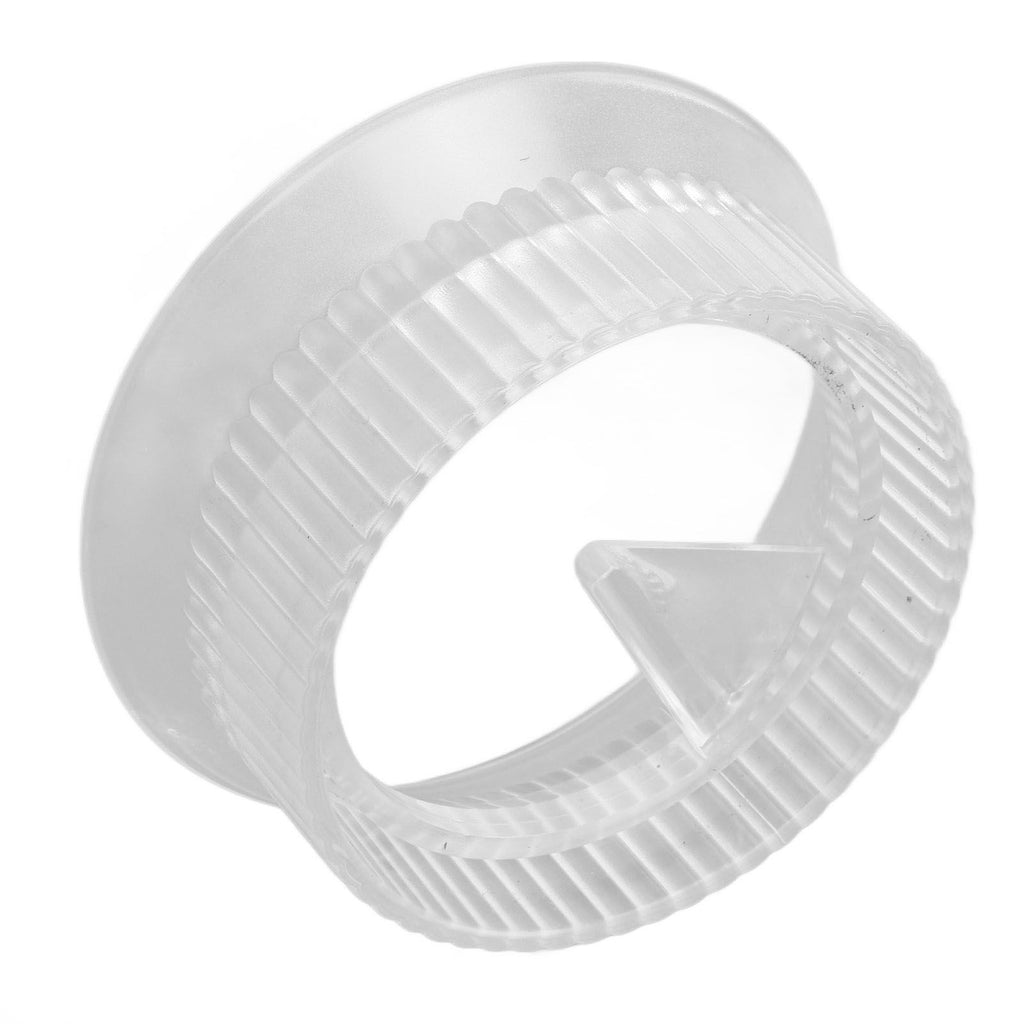 Moka Coffee Distributor Splash Proof Dosing Funnel Coffee Dosing Ring for Single And Dual Valve Moka Pot Transparent For Six 300ml