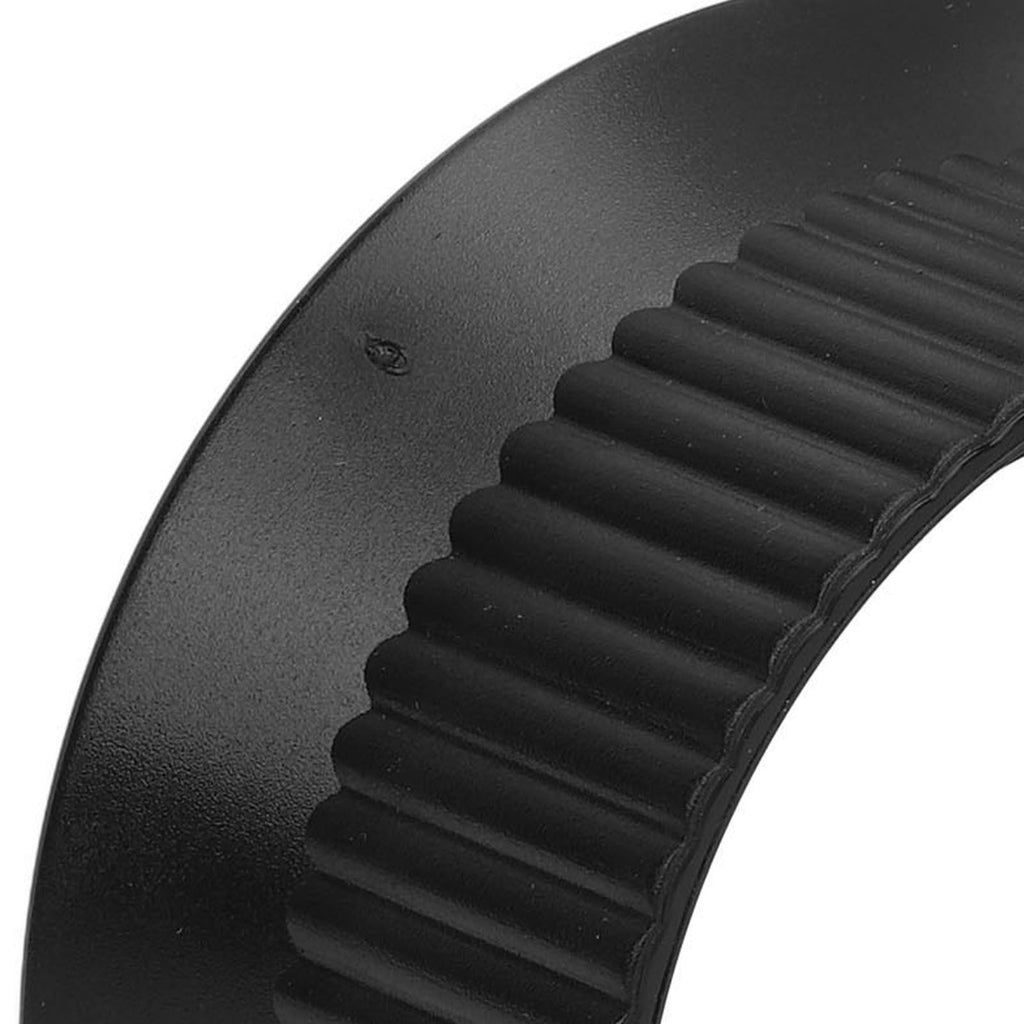 Moka Coffee Distributor Splash Proof Dosing Funnel Coffee Dosing Ring for Single And Dual Valve Moka Pot Black For Six 300ml