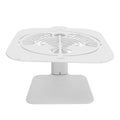 Coffee Weighing Rack Carbon Steel Adjustable Height Waterproof Scale Rod Protection Stand for Coffee Machine White Latte Pattern