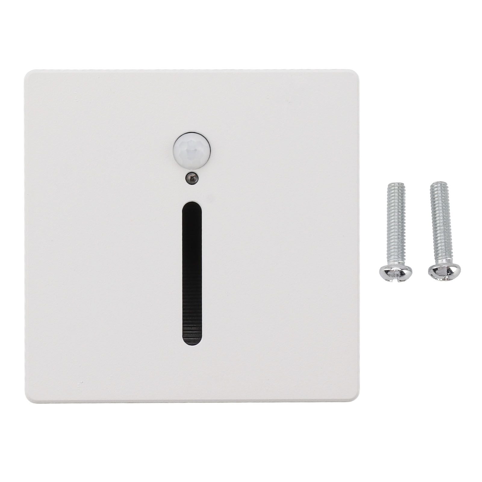 LED Step Light 3W Recessed Motion Seneor Dusk to Dawn Sensor 4000K Stair Light 110‑240V for Indoor Closet Hallway
