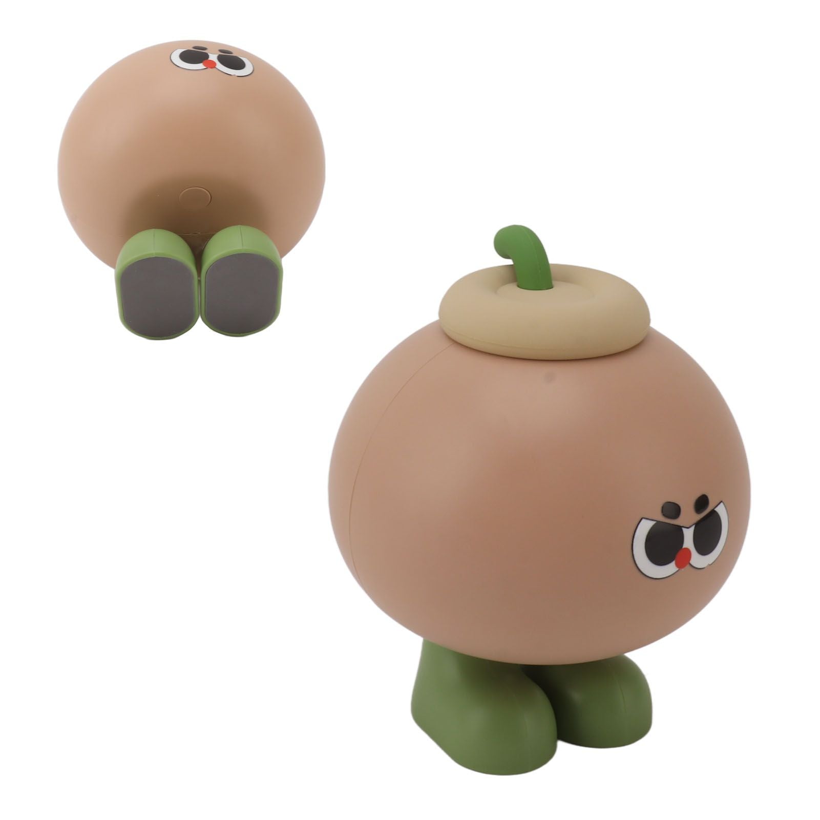 Fruit Silicone Nightlight USB Type C 500mAh 3 Level Brightness Tap Button Switch Cute Silicone Nightlight for Bedroom Coconut