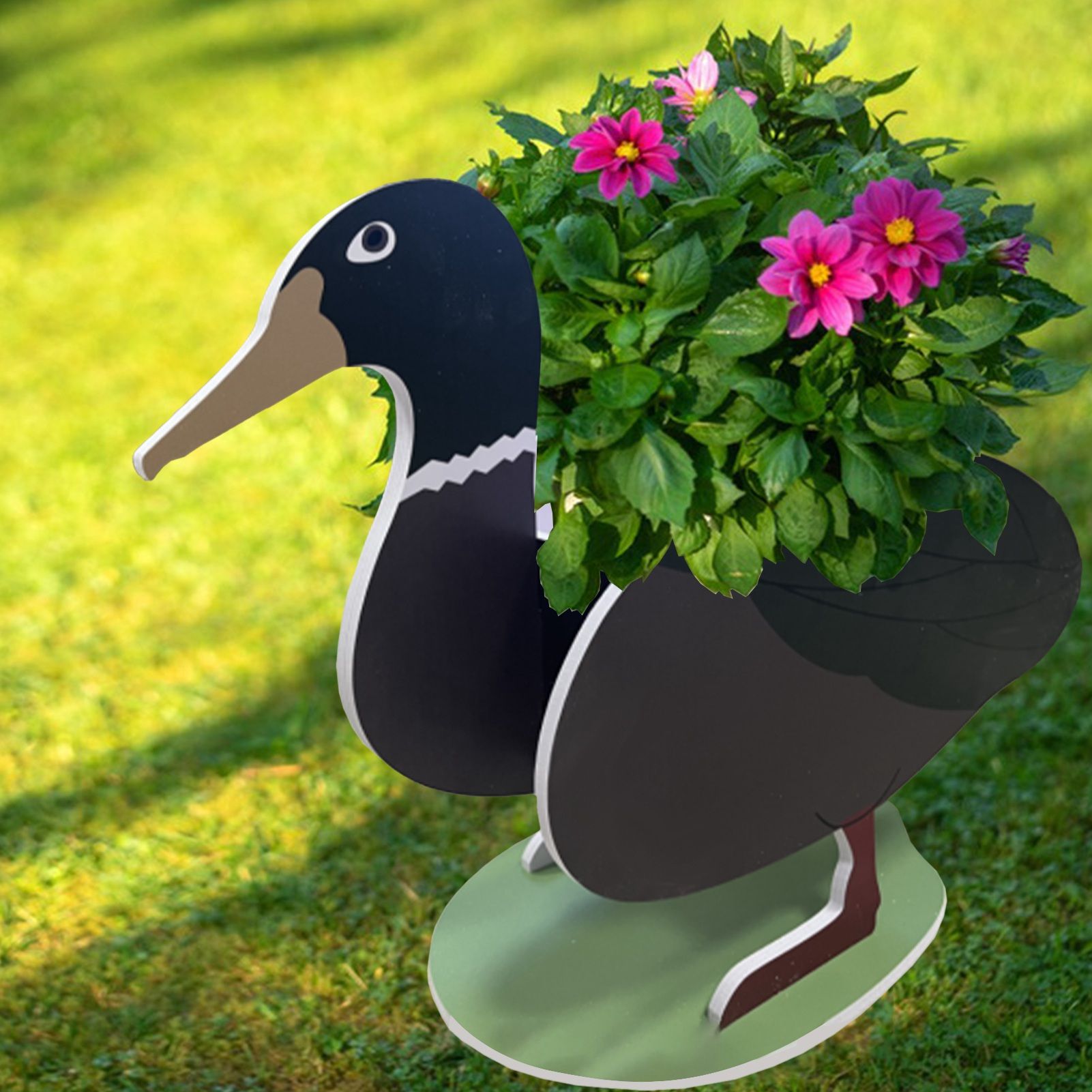 DIY Animal Flower Pot Cartoon Desktop Succulent Planter Garden Ornament Crafts