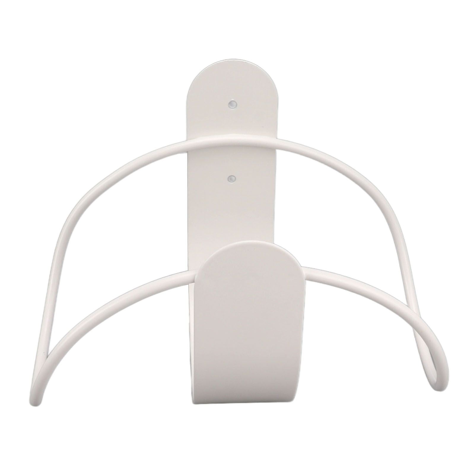 Stainless Steel Garden Hose Bracket Wall Mount Strong Load Bearing Garden Hose Storage Holder Easy To Install Hose Hanger White