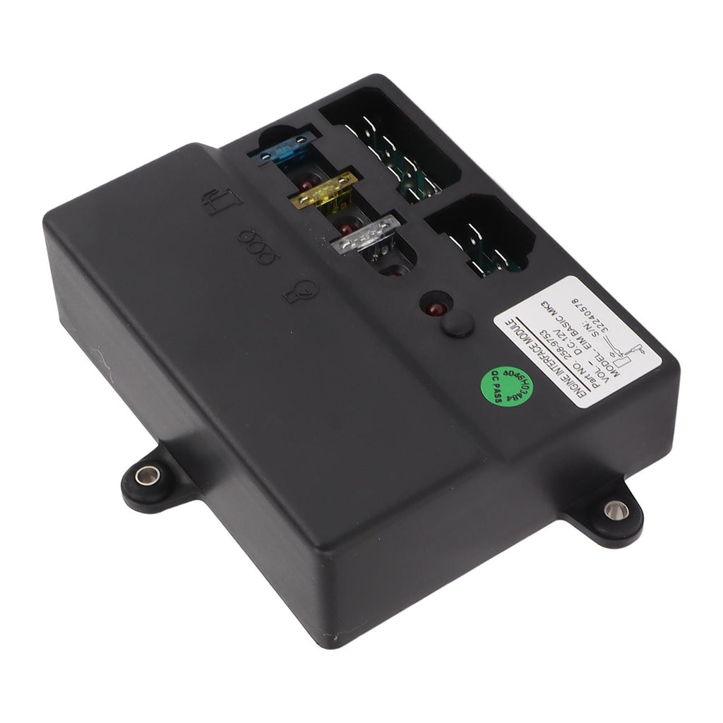 Generator Controller Multifunctional 147mm Mounting Hole Distance Engine Interface Module 258 9754 258 9753 MK3 12V