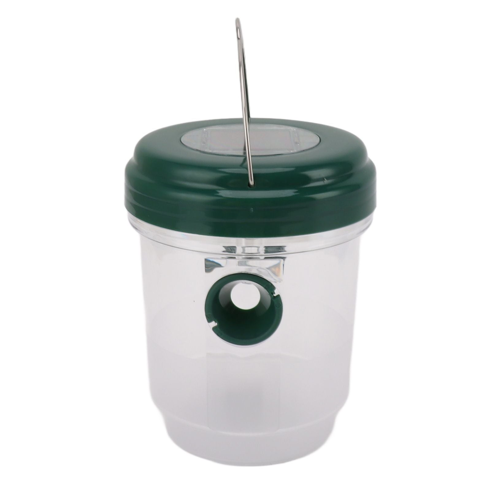 Wasp Catcher LED Solar Powered Waterproof Hornet Traps for Wasp Fruit Fly Garden Terrace Farmland Green