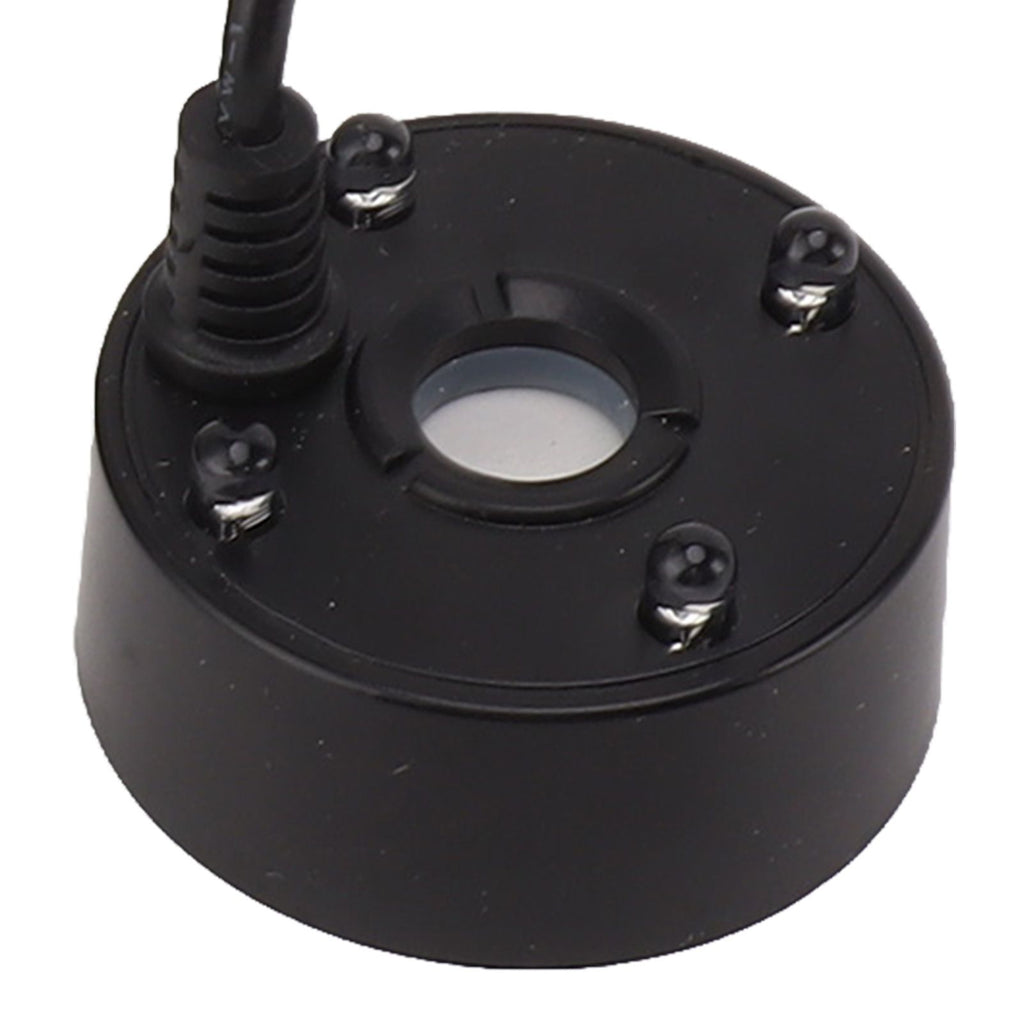 Mist Maker USB Colorful LED Lights 5V Ultra Sound Fountain Atomizer for Pond Rockery Fish Tank Sink Black
