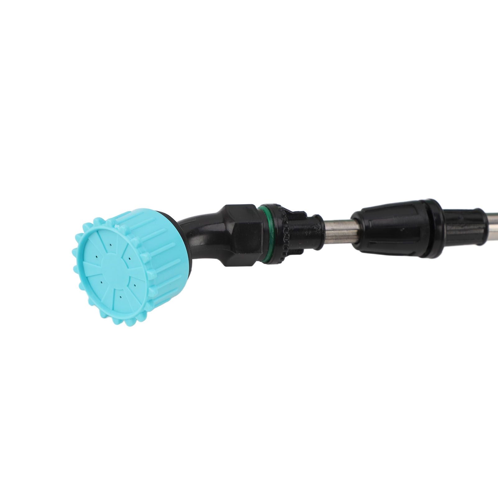 Electric Plant Sprayer Battery Powered 5L with 3 Nozzles Retractable Wand Adjustable Shoudler Strap Garden Sprayer for Lawn Green