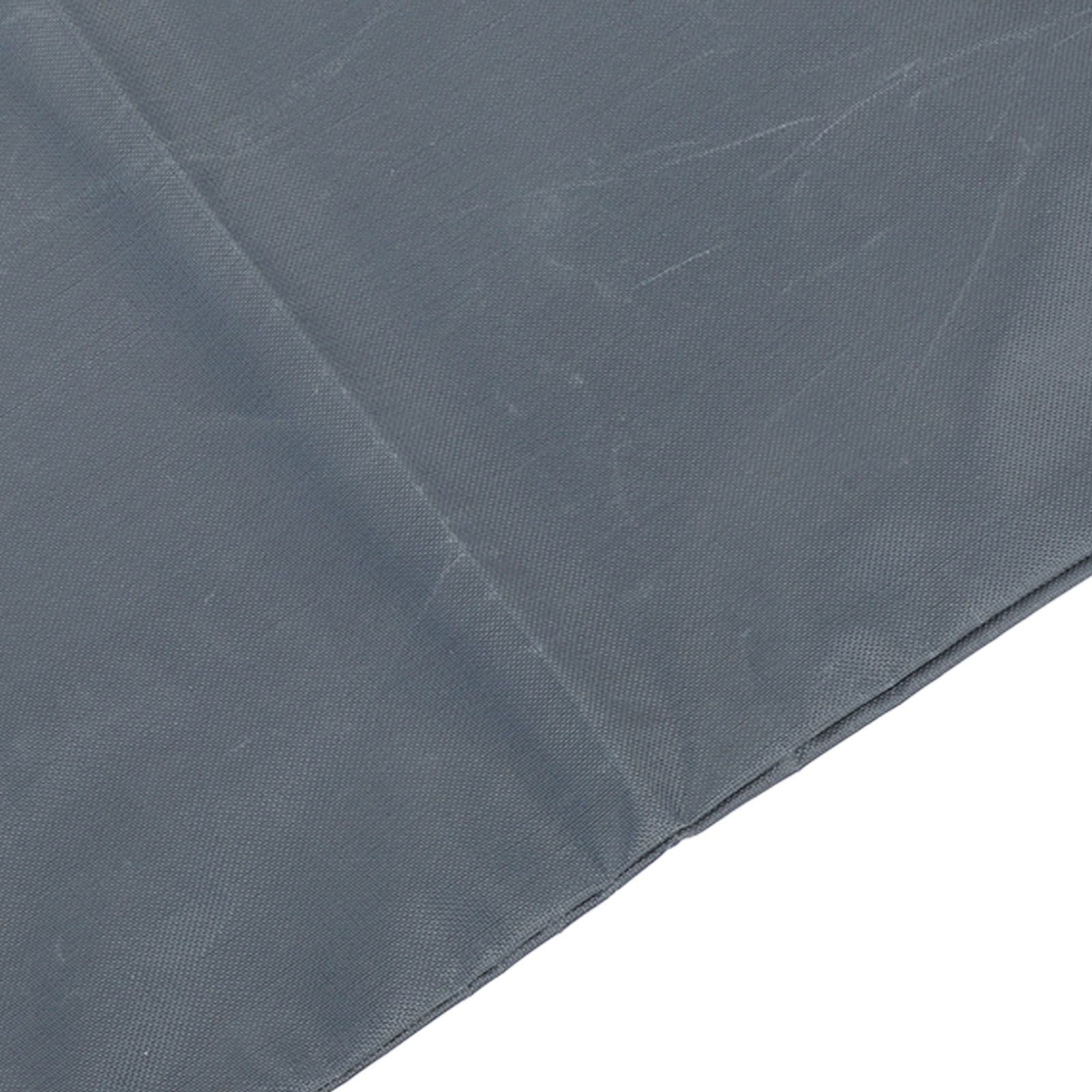 10PCS Sandless Sand Bags Drawstring Flood Water Barriers Polyester 9.8x19.7in Dam Bag for Basement Garage Anti Flood Grey