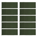 10pcs Flood Sandbags 600D Polyester Flood Prevention Bag Reusable Flood Barrier Bag for House Door Window Garage Basement Dark Green