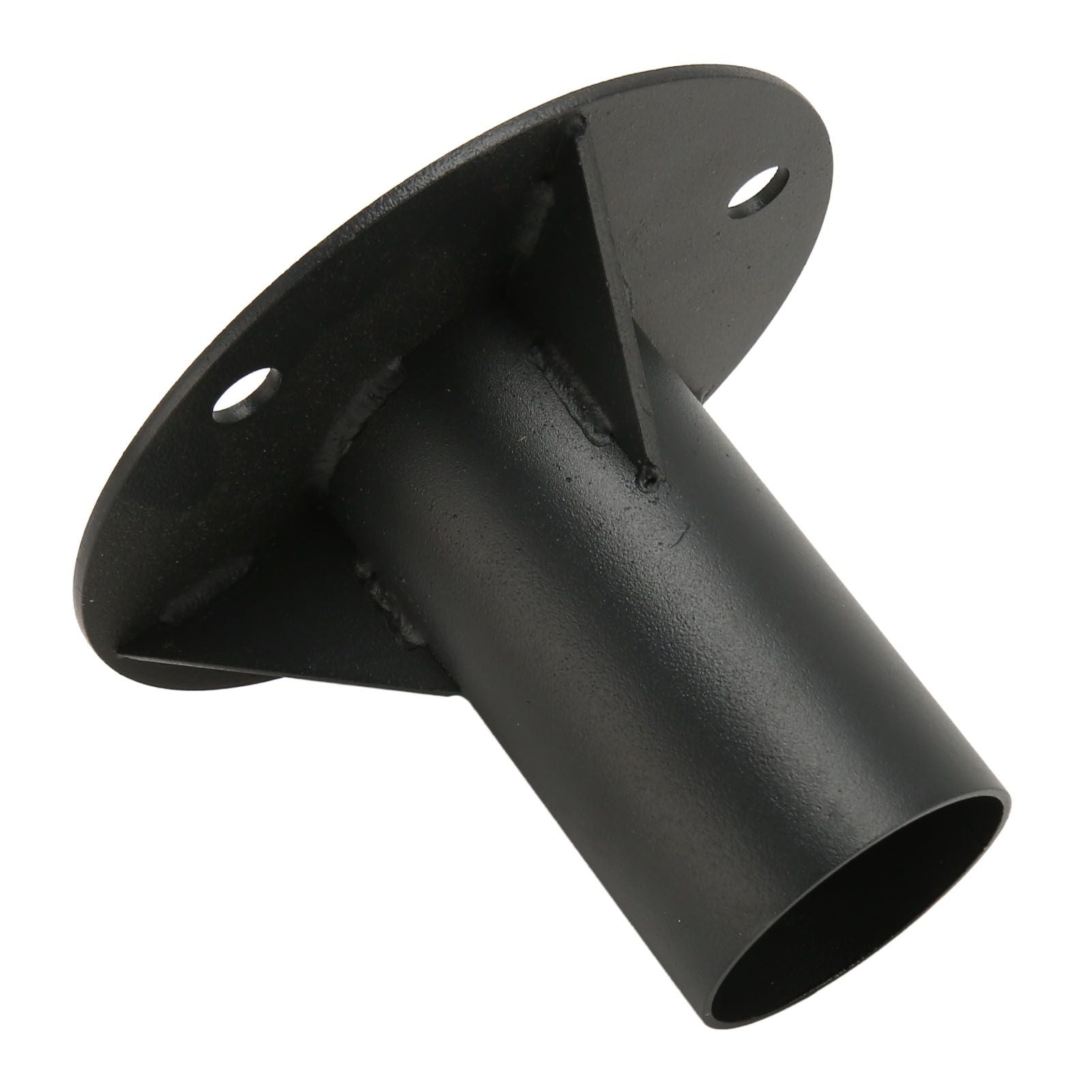 Chain Link Fence Pole Floor Flange Base Flange Heavy Solid Fence Post Concrete Mount for Holding Fence Mailbox Flag Round Posts 65mm / 2.6in