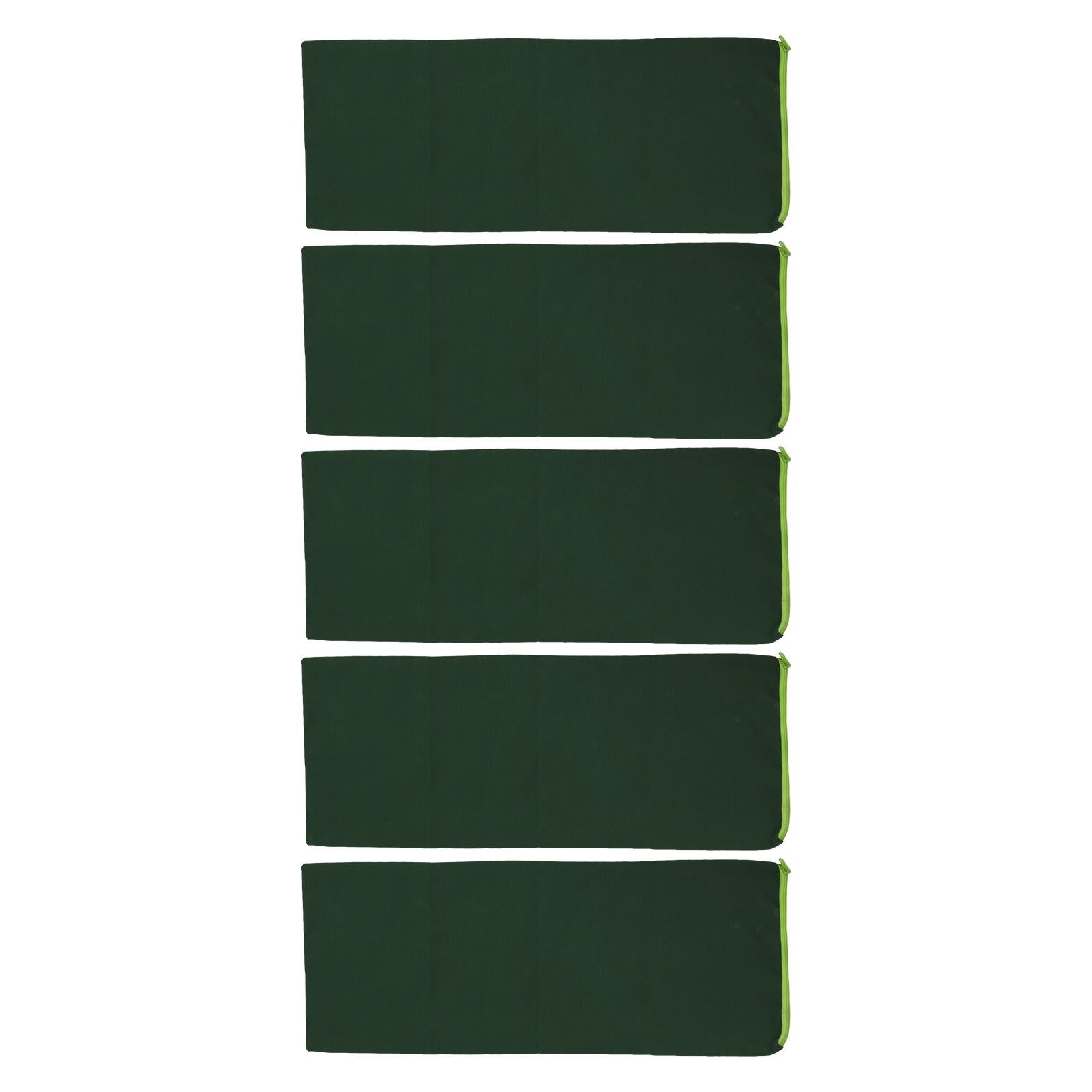 5PCS Flood Barriers Thickened Reusable Zipper Organic Silicone Flood Protection Sand Bags for Home Garage Doors Windows