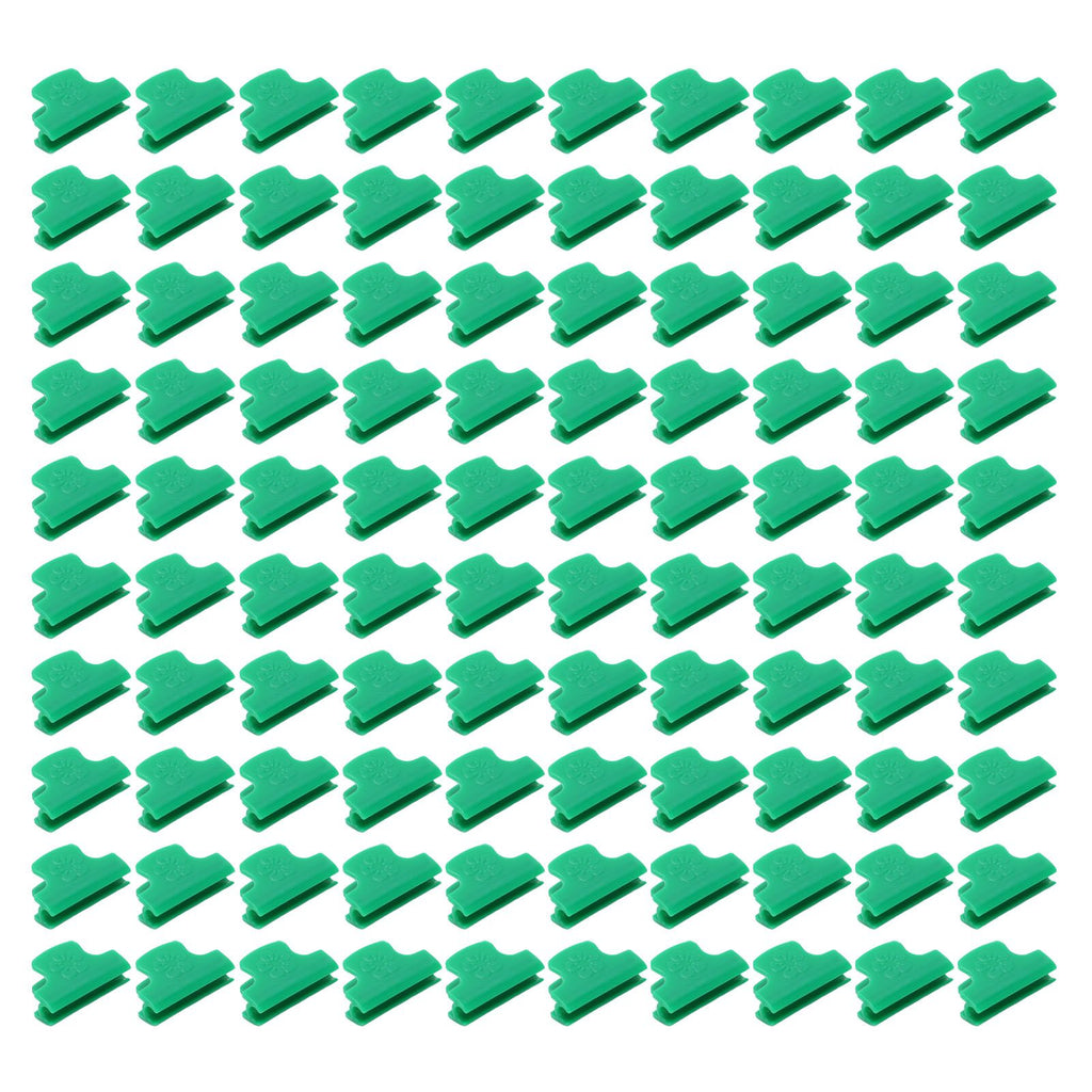 100Pcs 6mm Plastic Greenhouse Film Clamps Pipe Clamps Greenhouse Covering Accessories for Fixing