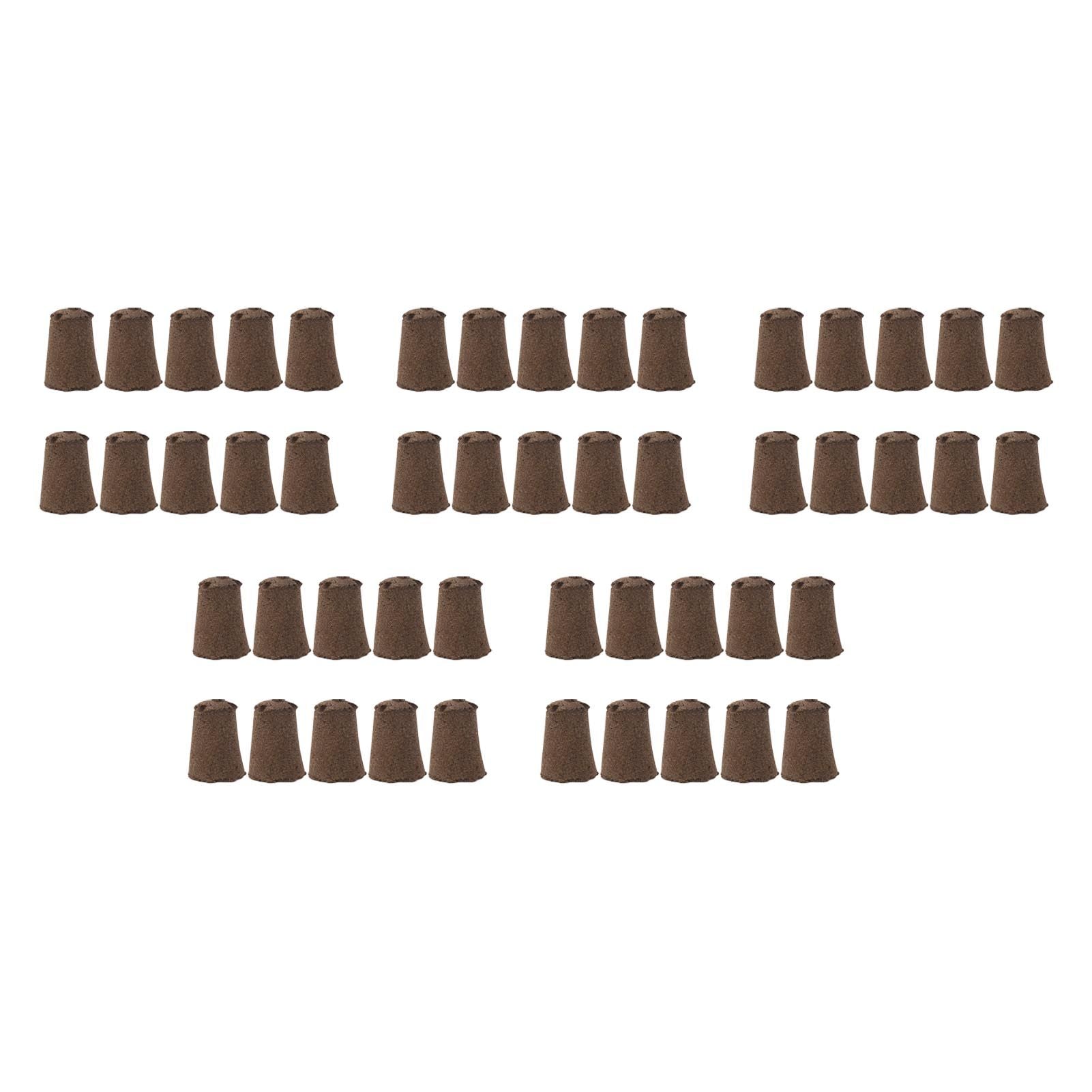 50 Pcs Seedling Block Peat Planting Block for Gardening Hydroponics Soilless Cultivation Plants Germination HRD TN0314