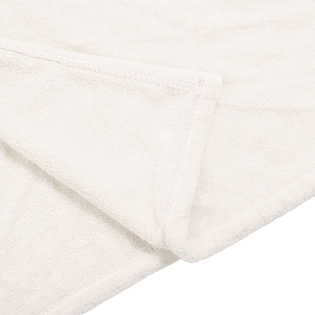 Bathrobe Coral Velvet Thicken Soft Water Absorbent Warm Belt Design Couple Bathrobe for Home Hotel Milky White