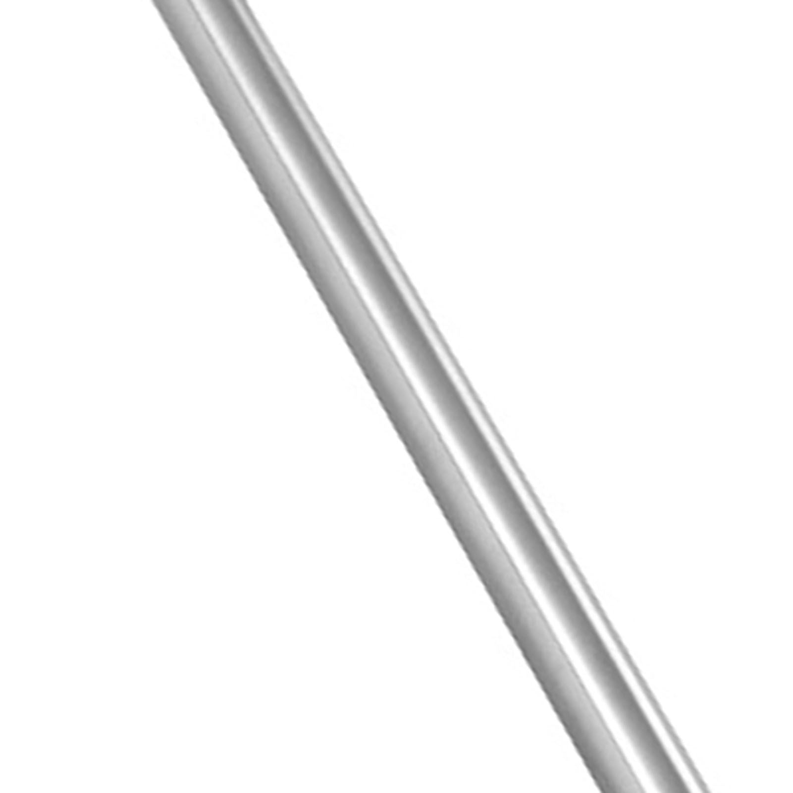 Multi Purpose Stainless Steel Single Bar Towel Rack Hole Free Towel Rack Bathroom Towel Bar S 6.2x23.5cm