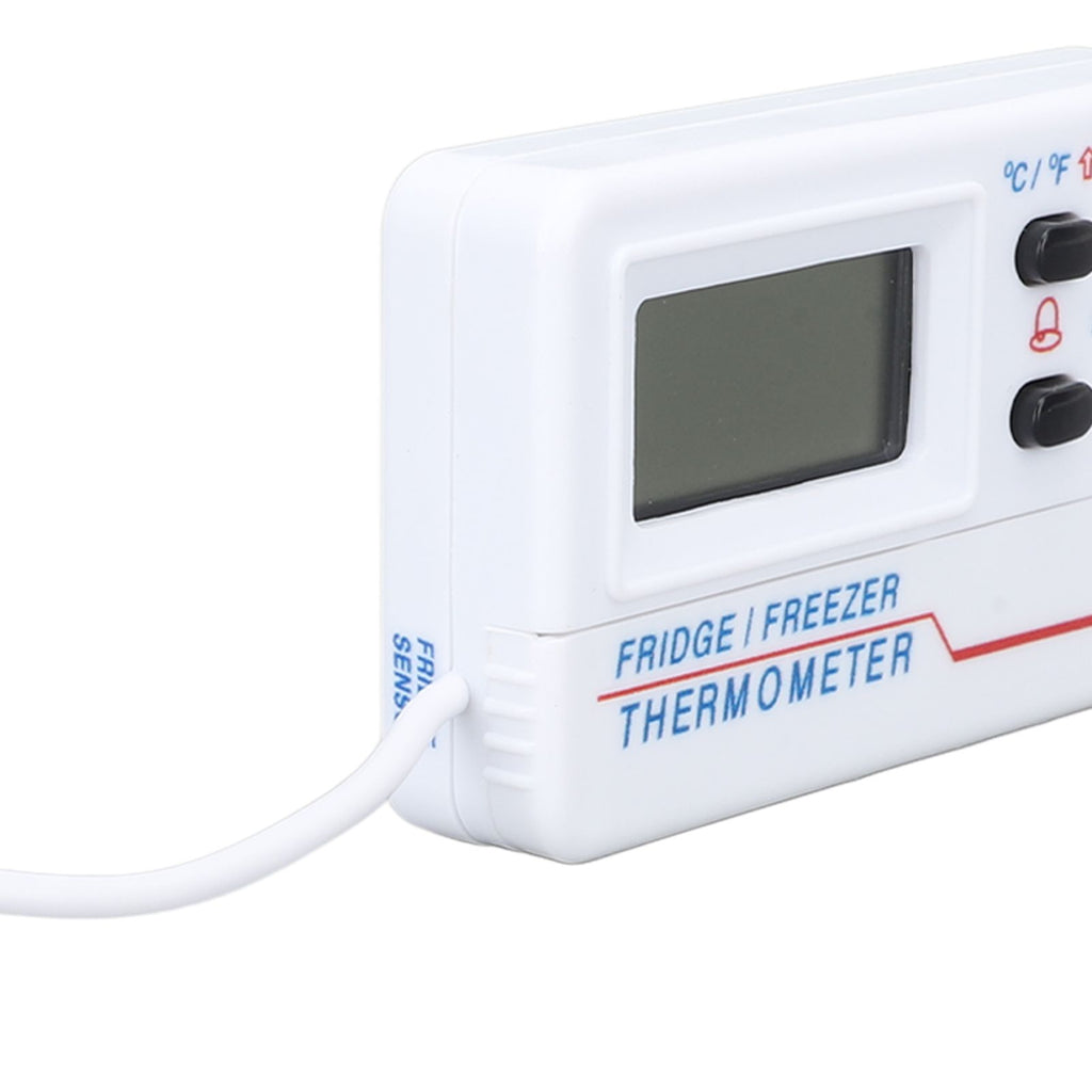 Digital Refrigerator Thermometer ‑50℃ to 70℃ ‑58℉ to 158℉ High Accuracy Digital Freezer Temperature Meter with Alarm Function