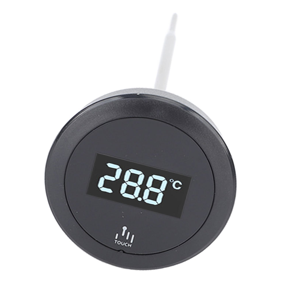 Digital Touch Screen Thermometer IP65 Waterproof Thermometer with Stainless Steel Probe Backlight for Coffee Milk Pot Kettle Temperature Measurement