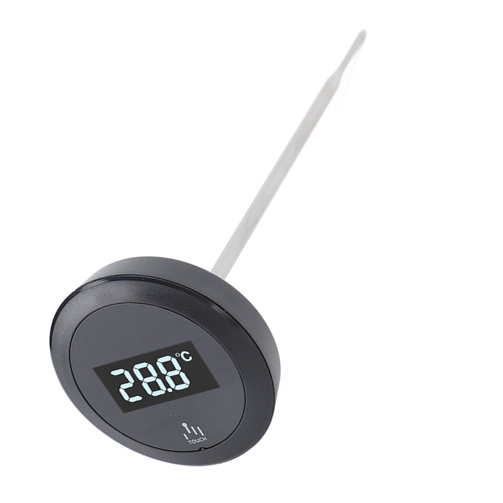 Digital Touch Screen Thermometer IP65 Waterproof Thermometer with Stainless Steel Probe Backlight for Coffee Milk Pot Kettle Temperature Measurement