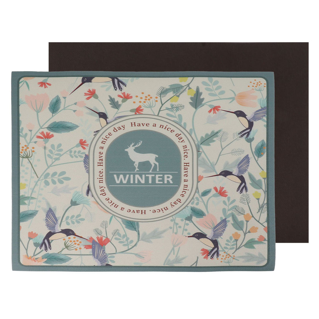 Coffee Maker Mat Absorbent Spill Proof Waterproof Scratch Resistance Coffee Table Mat for Countertops 40x50cm / 15.7x19.7in