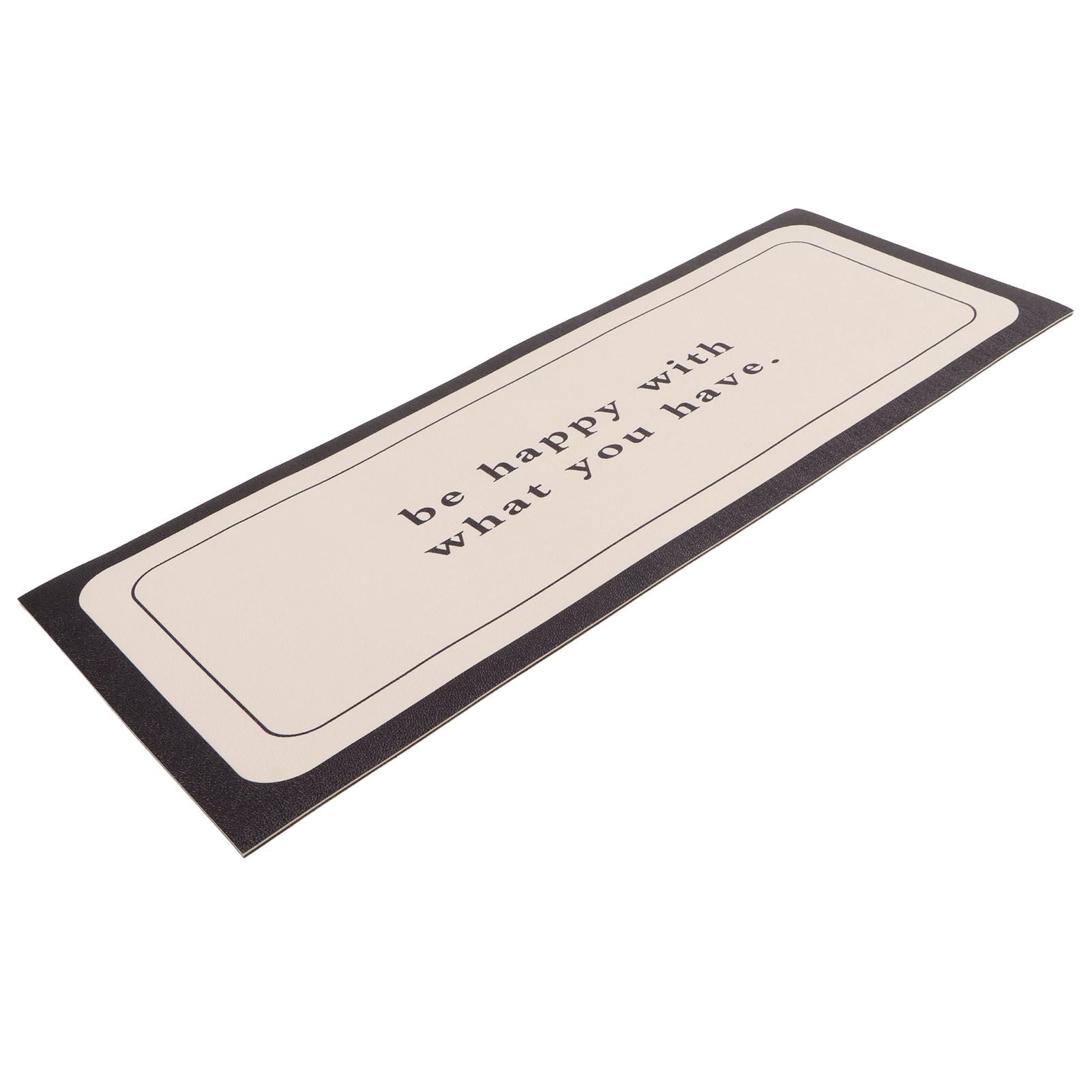 Coffee Mat Pu Leather Anti Slip Stain Resistant Waterproof Table Mat for Kitchen Countertop 30× 80cm/11.8 X 31.5in