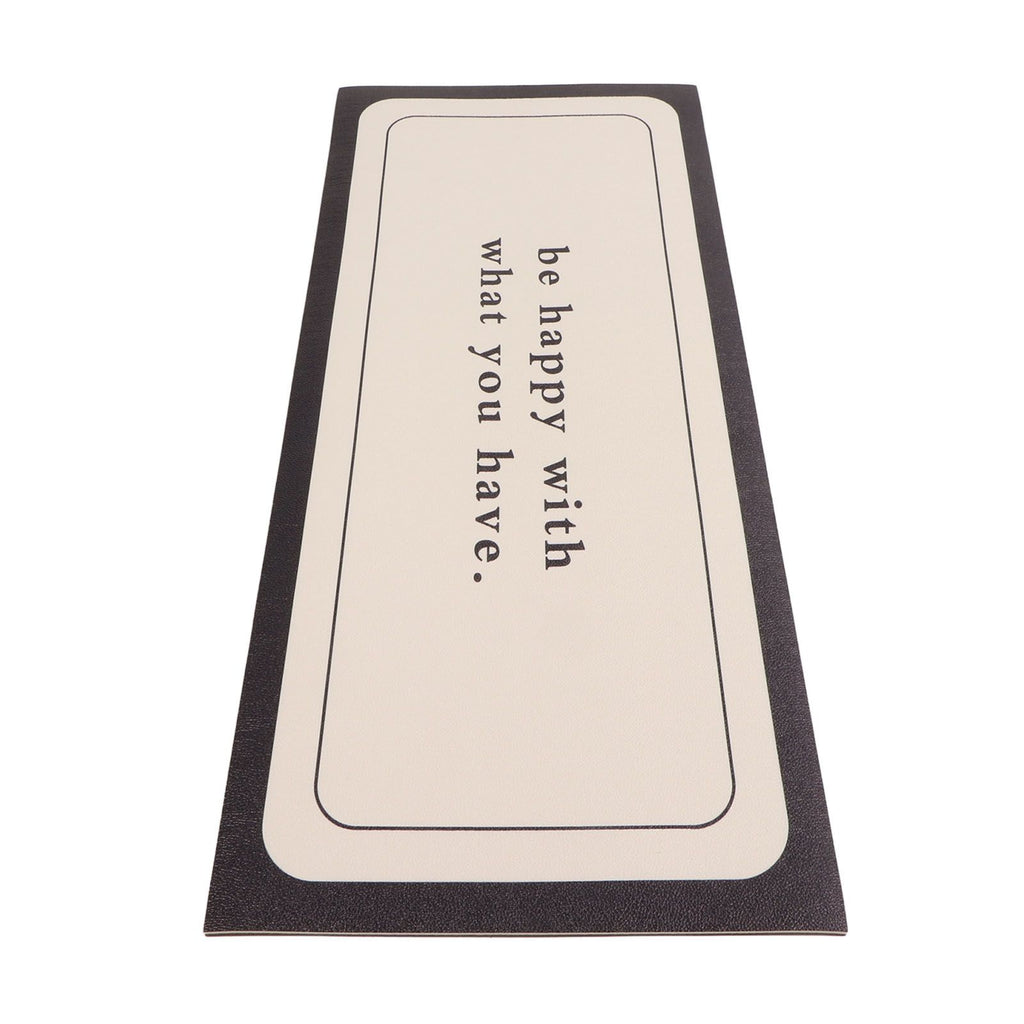 Coffee Mat Pu Leather Anti Slip Stain Resistant Waterproof Table Mat for Kitchen Countertop 30× 80cm/11.8 X 31.5in