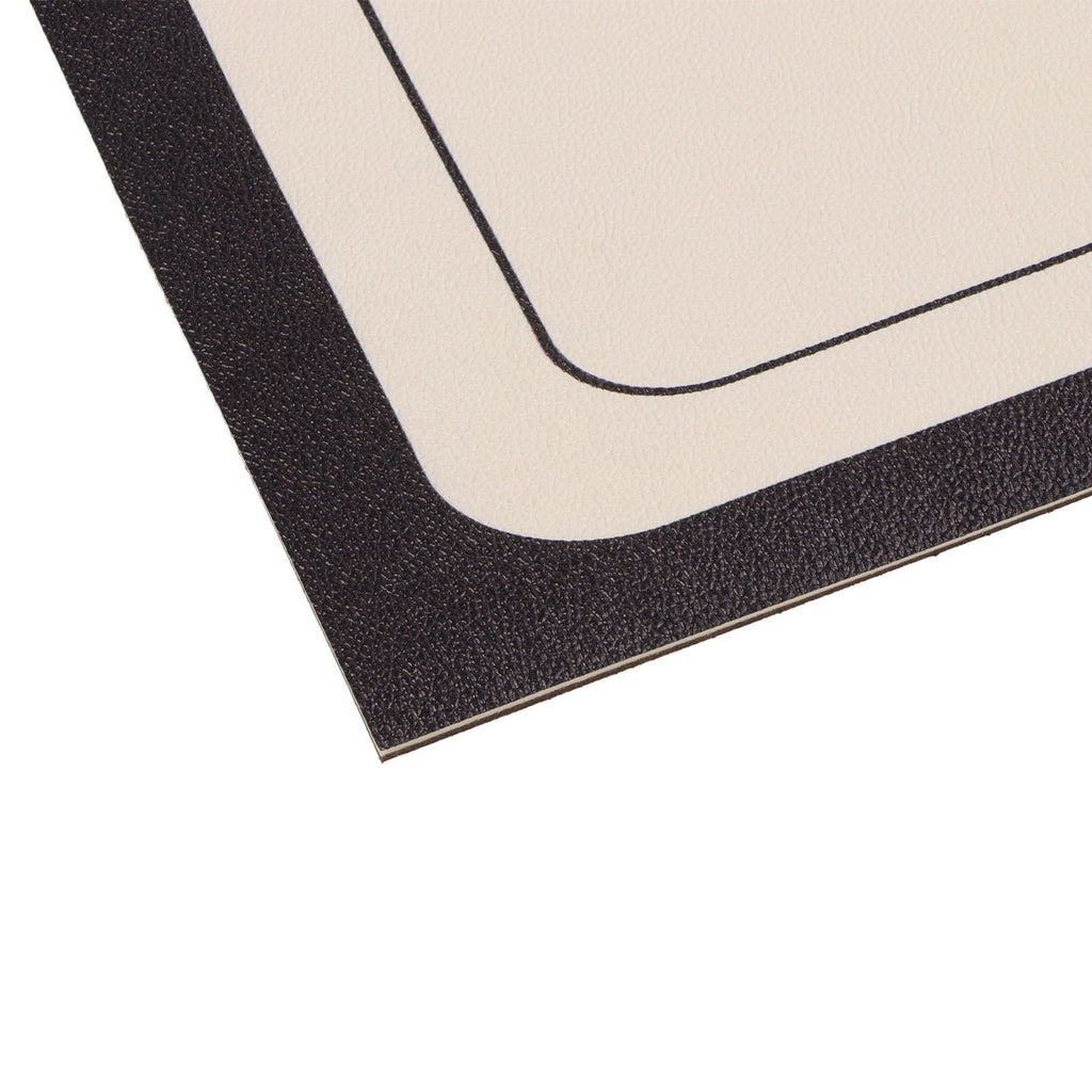 Coffee Mat Pu Leather Anti Slip Stain Resistant Waterproof Table Mat for Kitchen Countertop 30× 80cm/11.8 X 31.5in